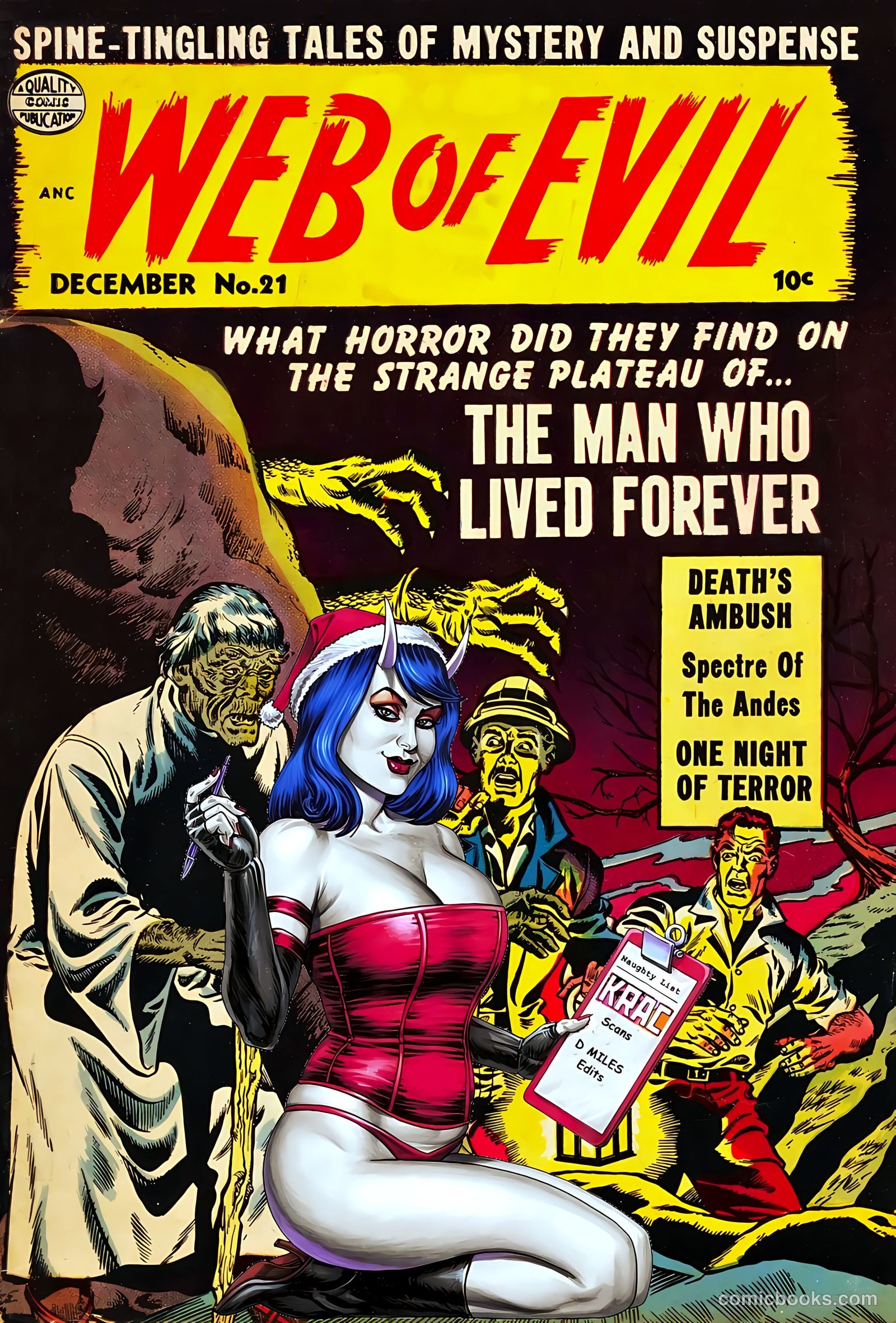 Web of Evil #21 — page 37 of 37