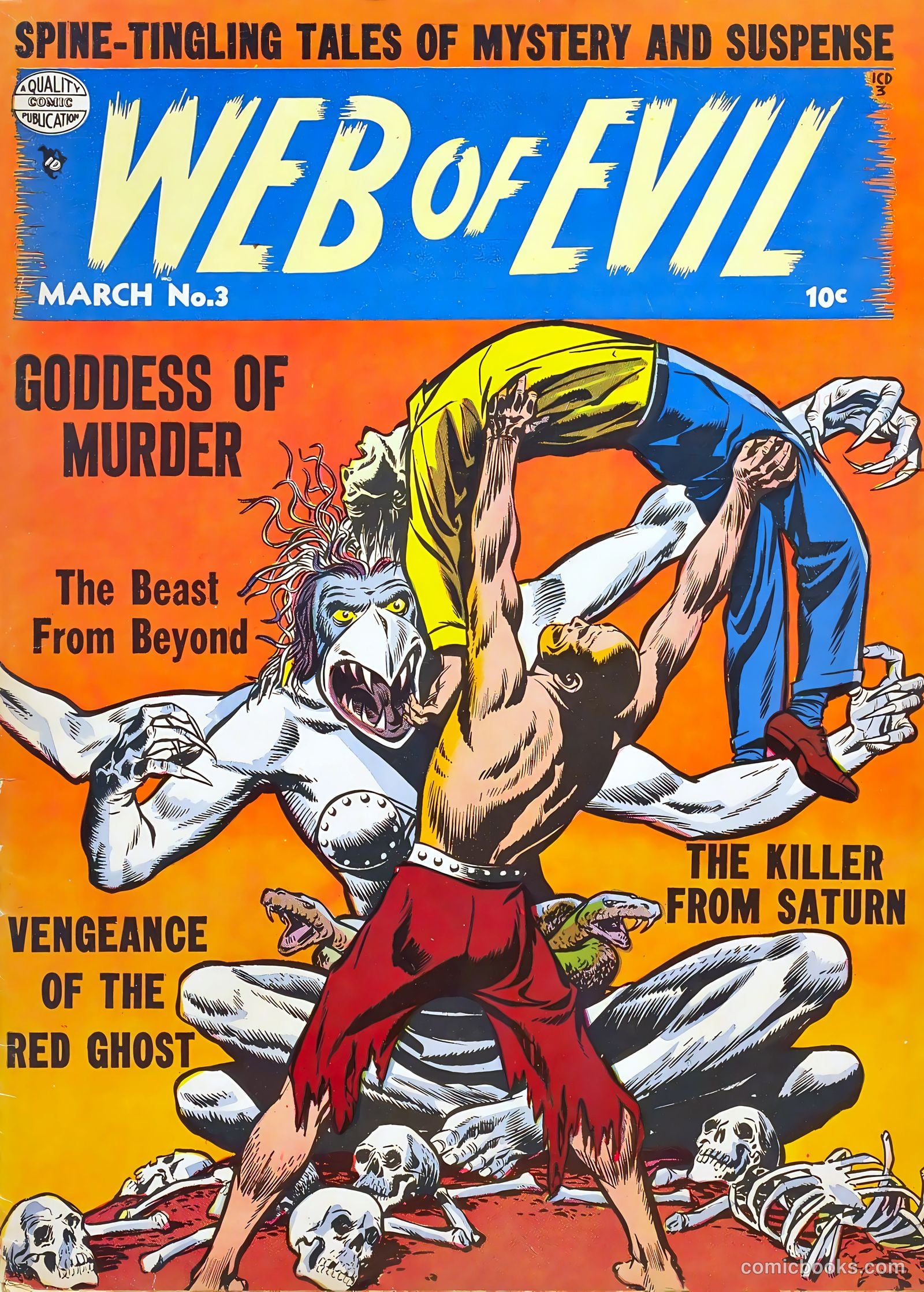 Web of Evil #3 — page 1 of 36