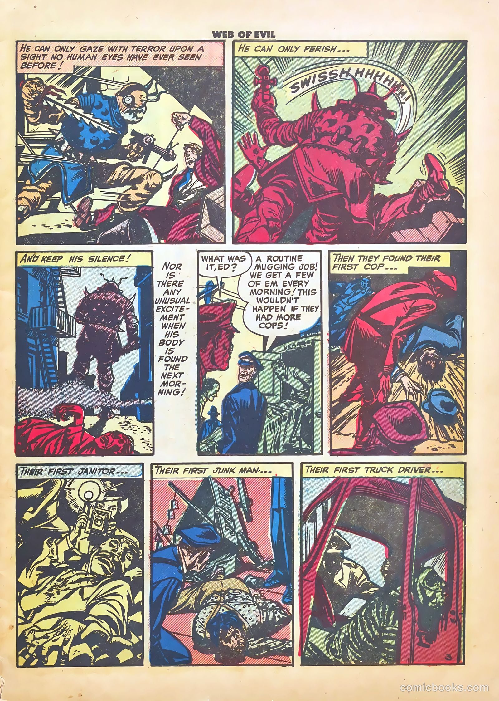 Web of Evil #3 — page 5 of 36