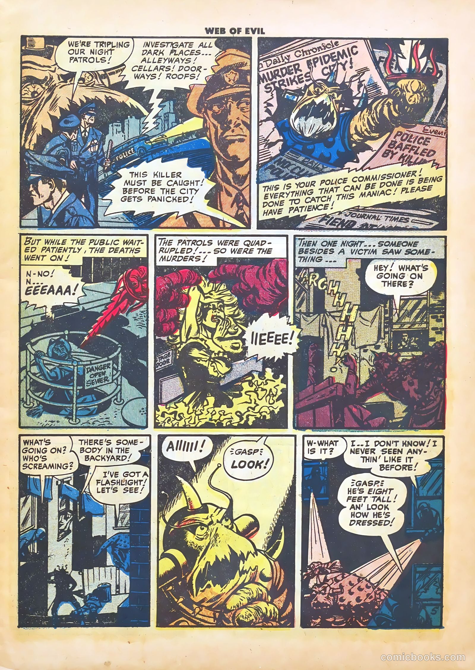 Web of Evil #3 — page 7 of 36