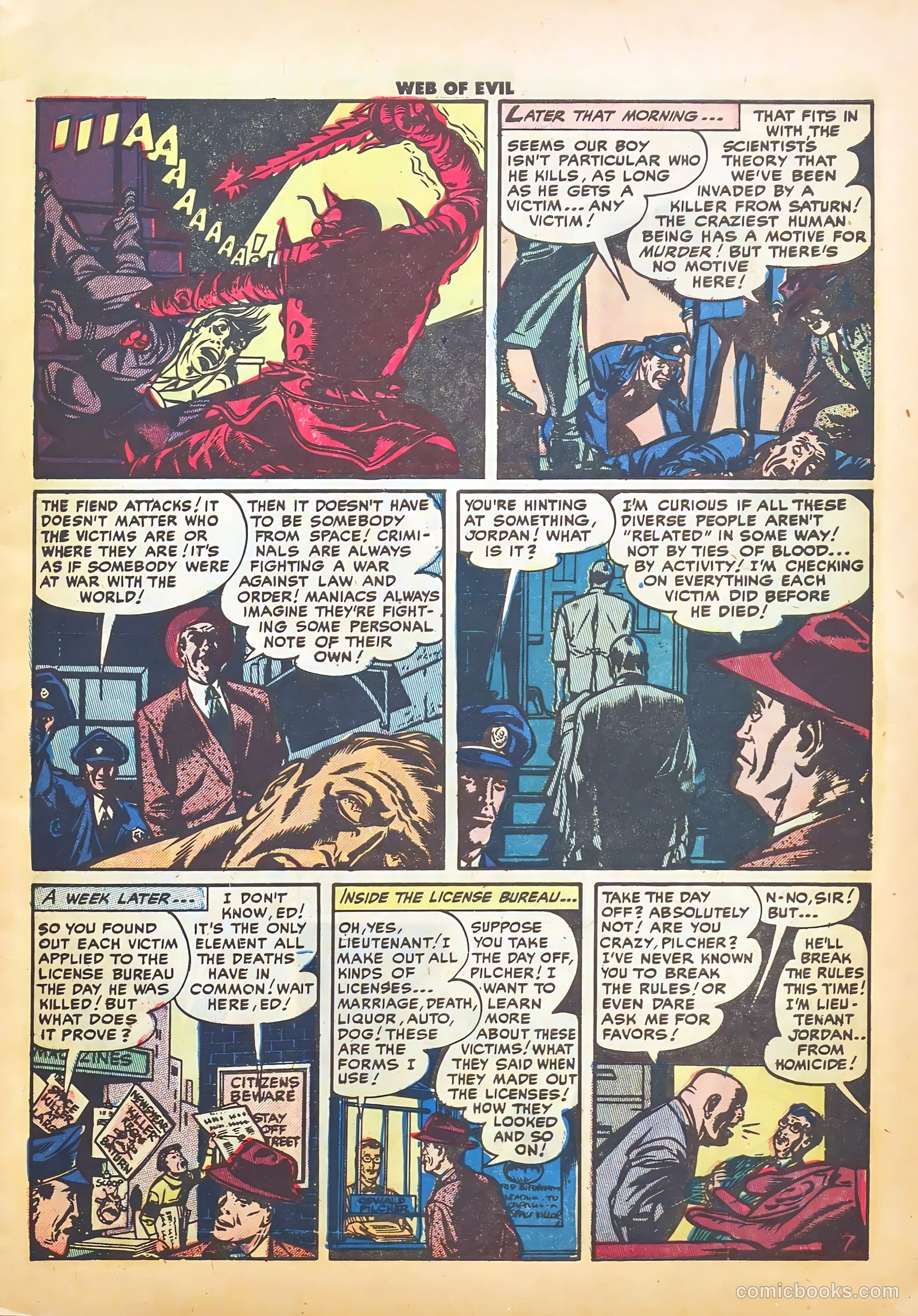 Web of Evil #3 — page 9 of 36