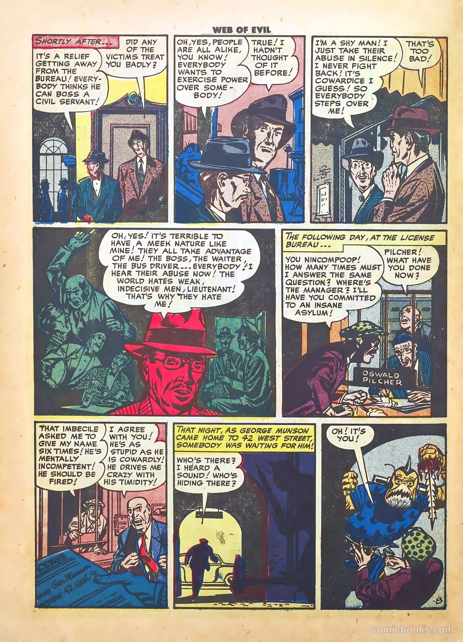 Web of Evil #3 — page 10 of 36