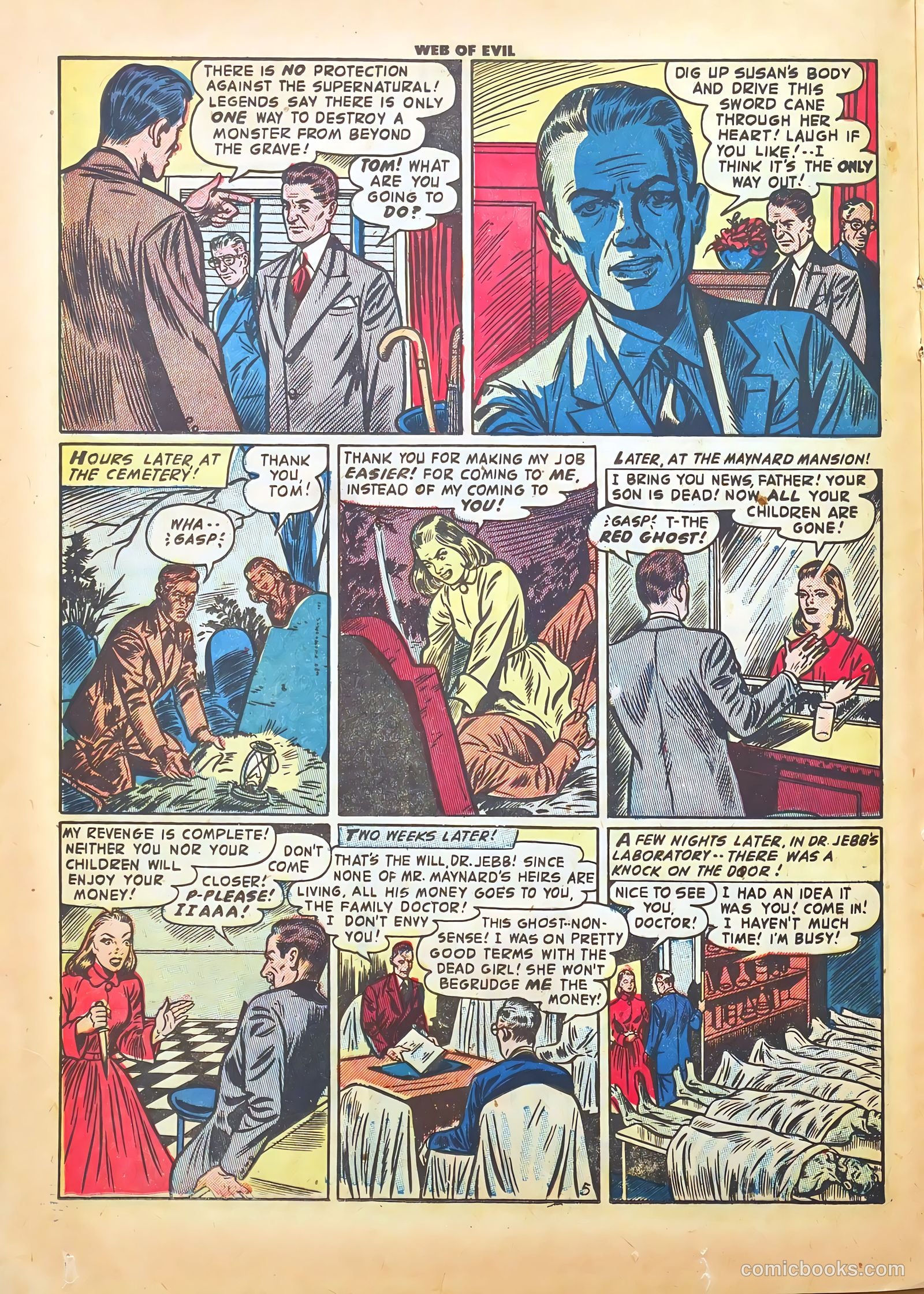 Web of Evil #3 — page 16 of 36