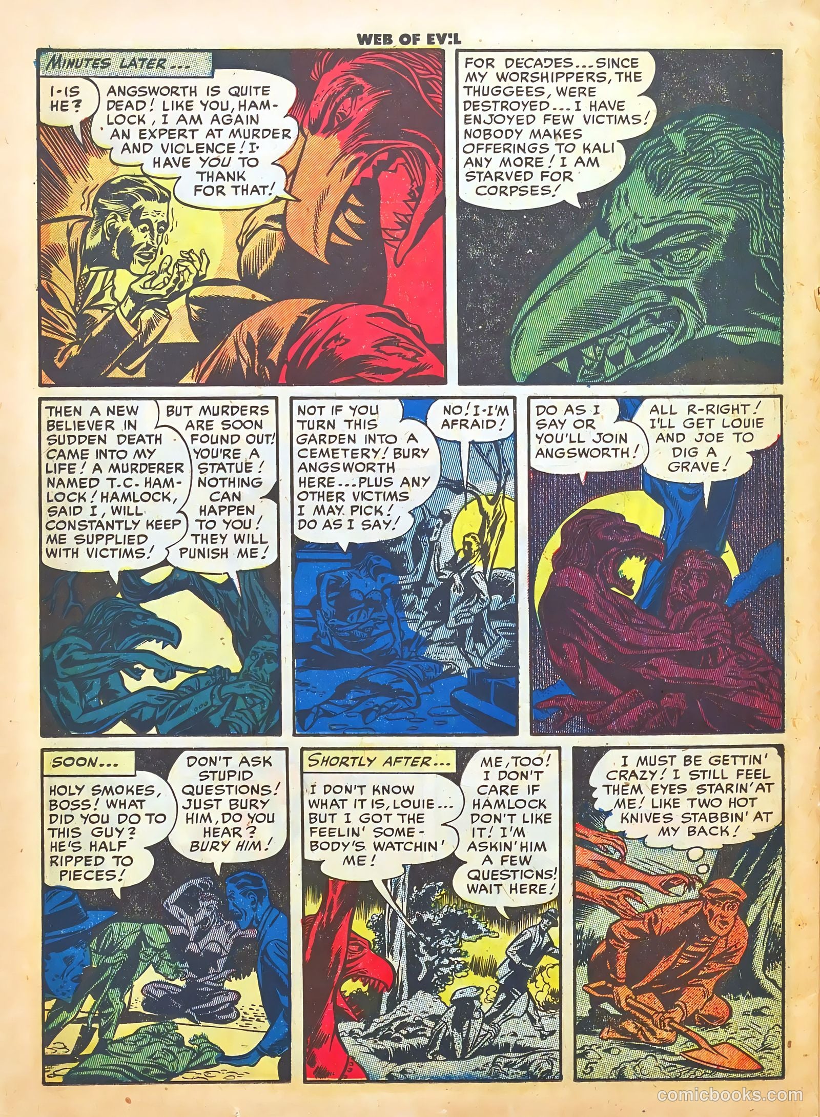 Web of Evil #3 — page 22 of 36