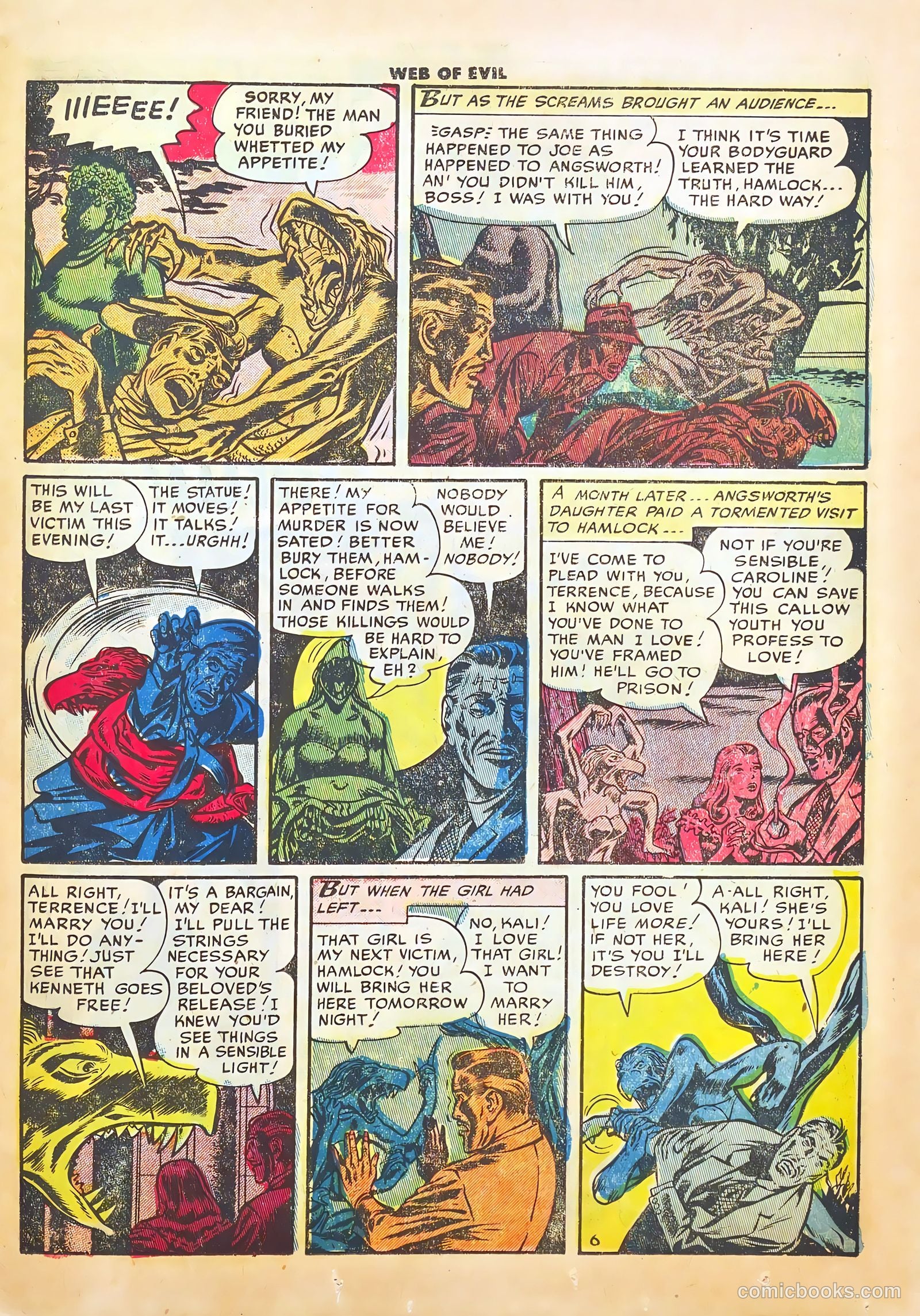 Web of Evil #3 — page 23 of 36