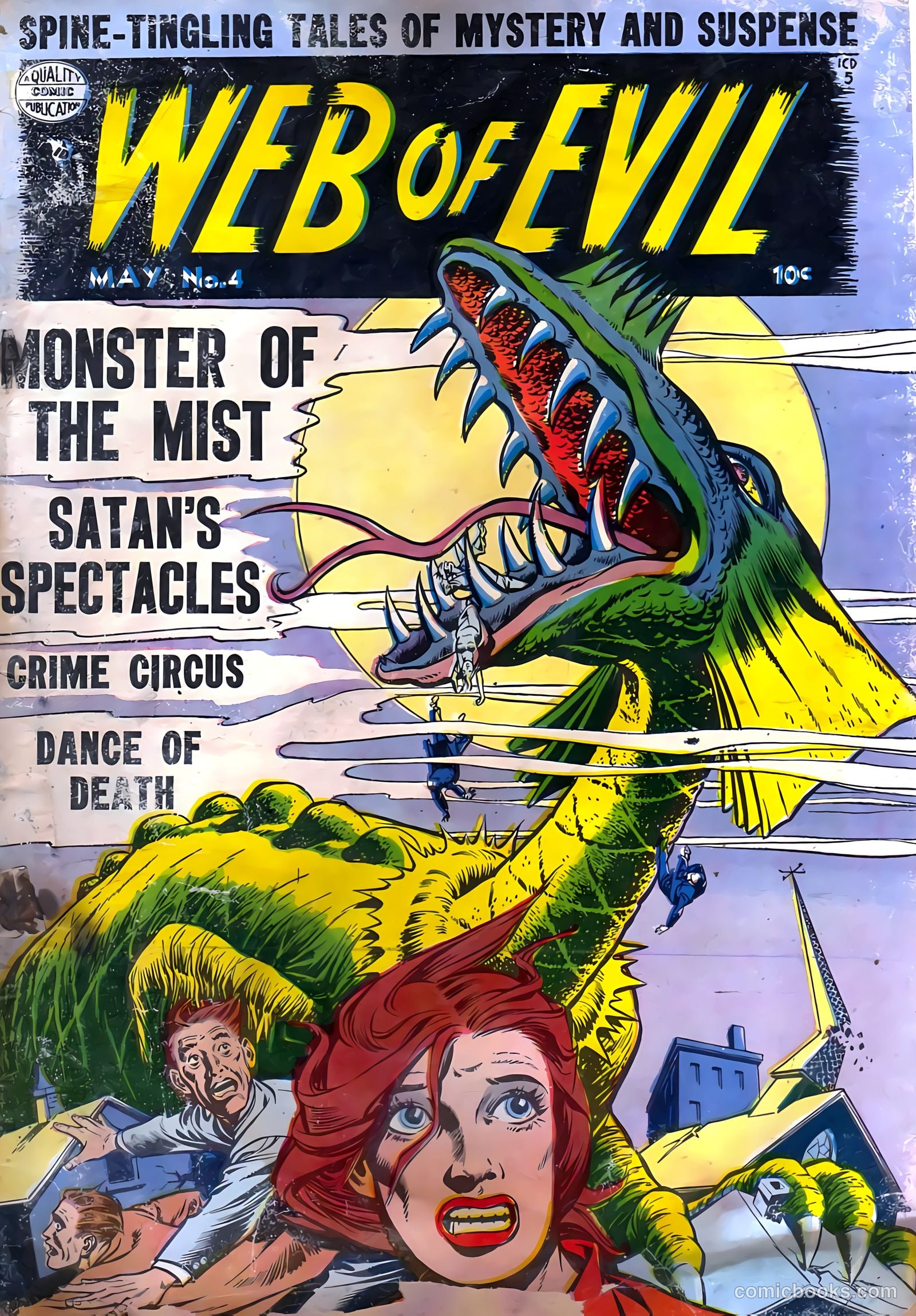 Web of Evil #4 — page 1 of 36