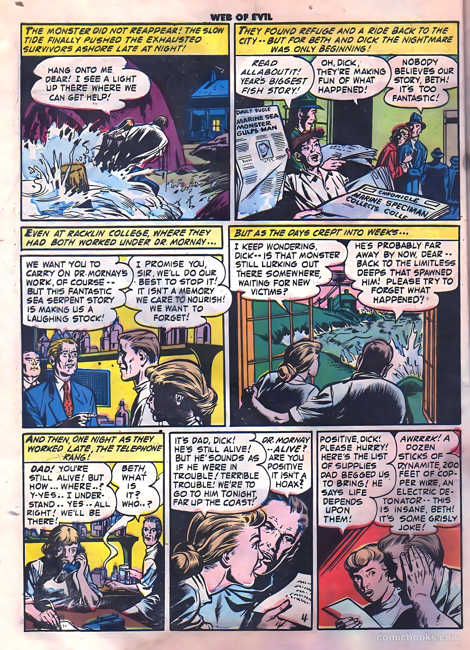 Web of Evil #4 — page 6 of 36
