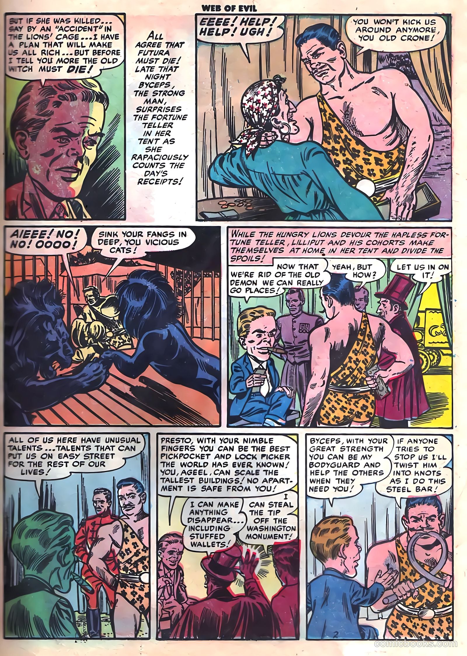 Web of Evil #4 — page 13 of 36