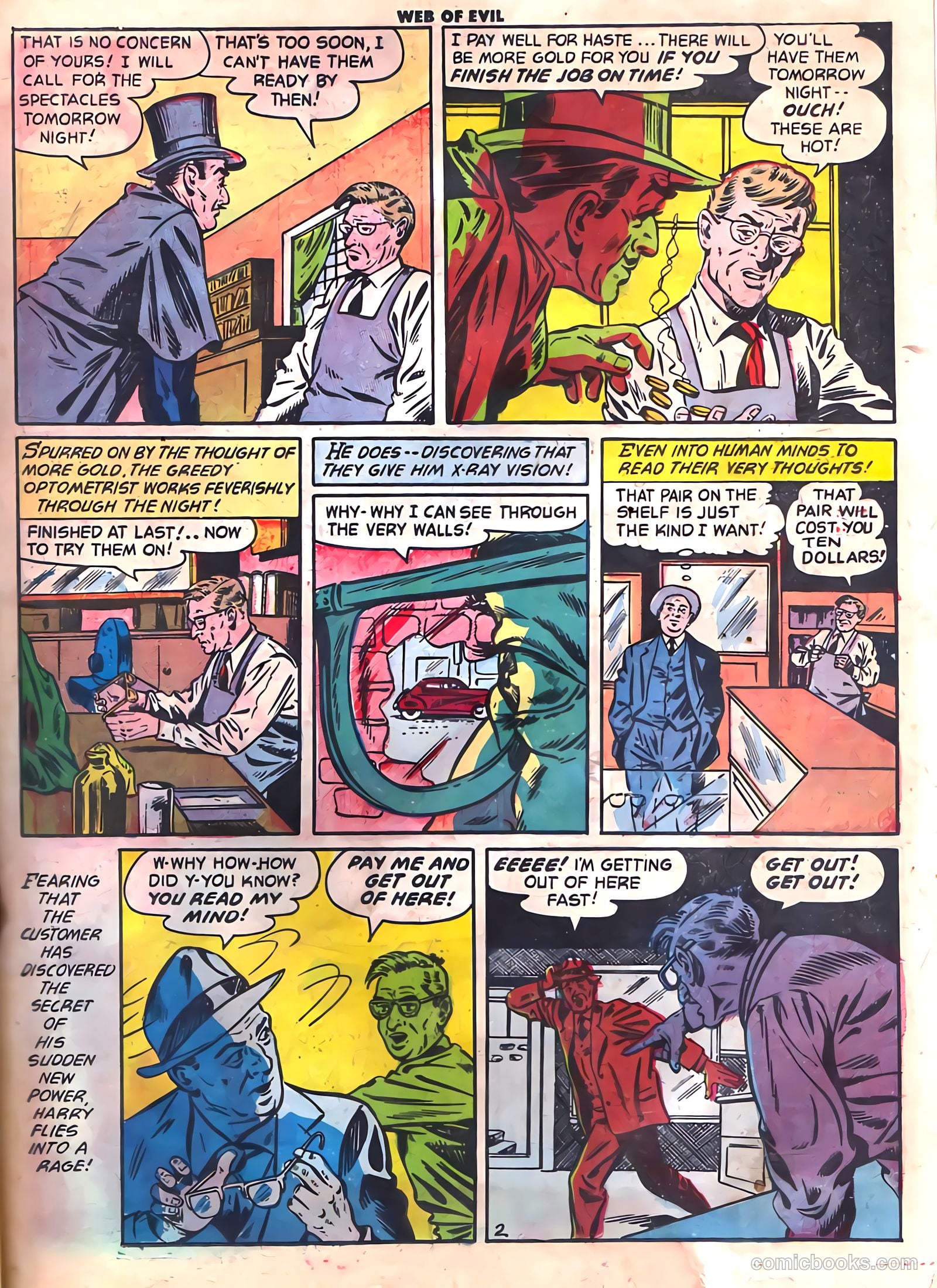 Web of Evil #4 — page 19 of 36