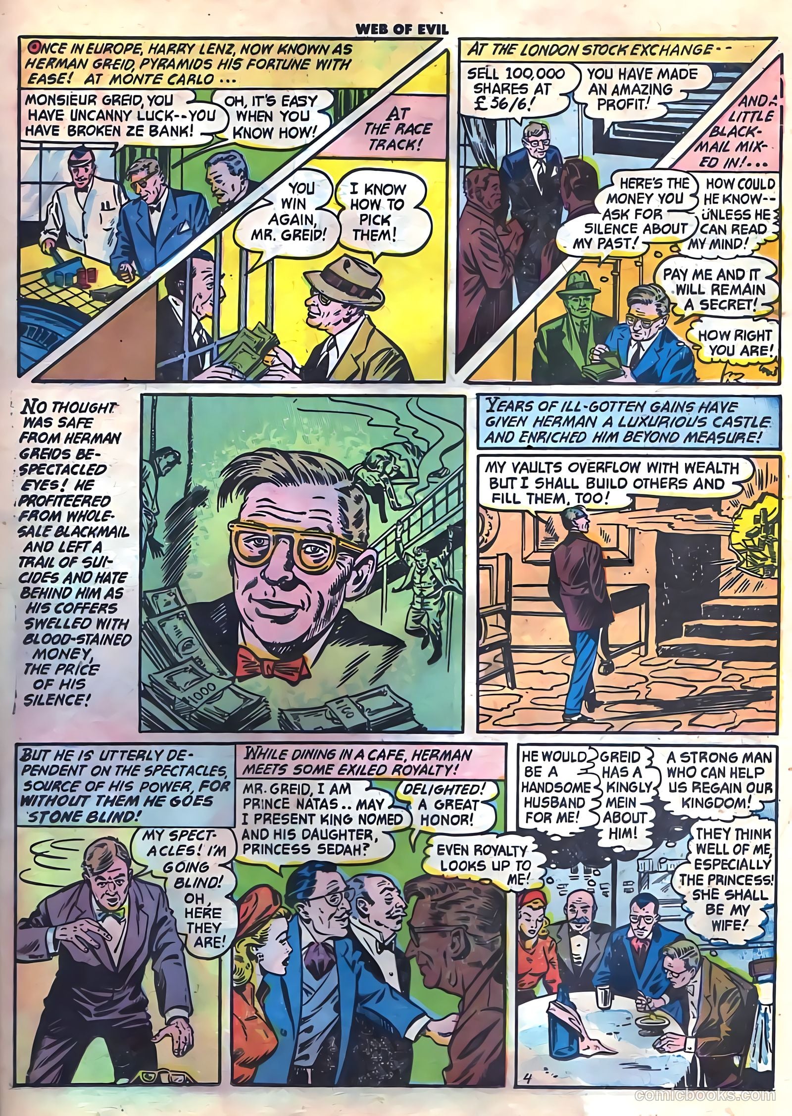Web of Evil #4 — page 21 of 36
