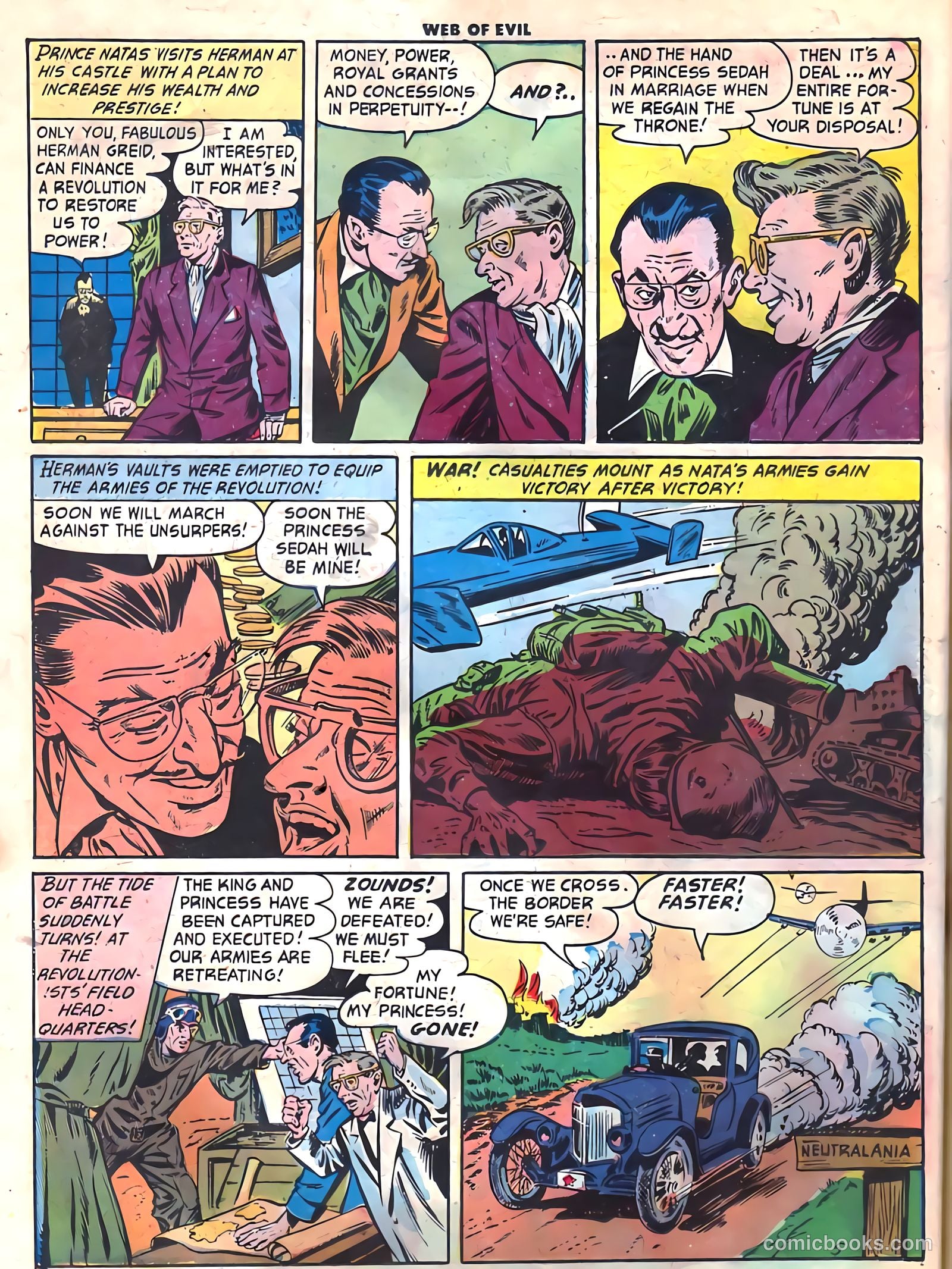 Web of Evil #4 — page 22 of 36