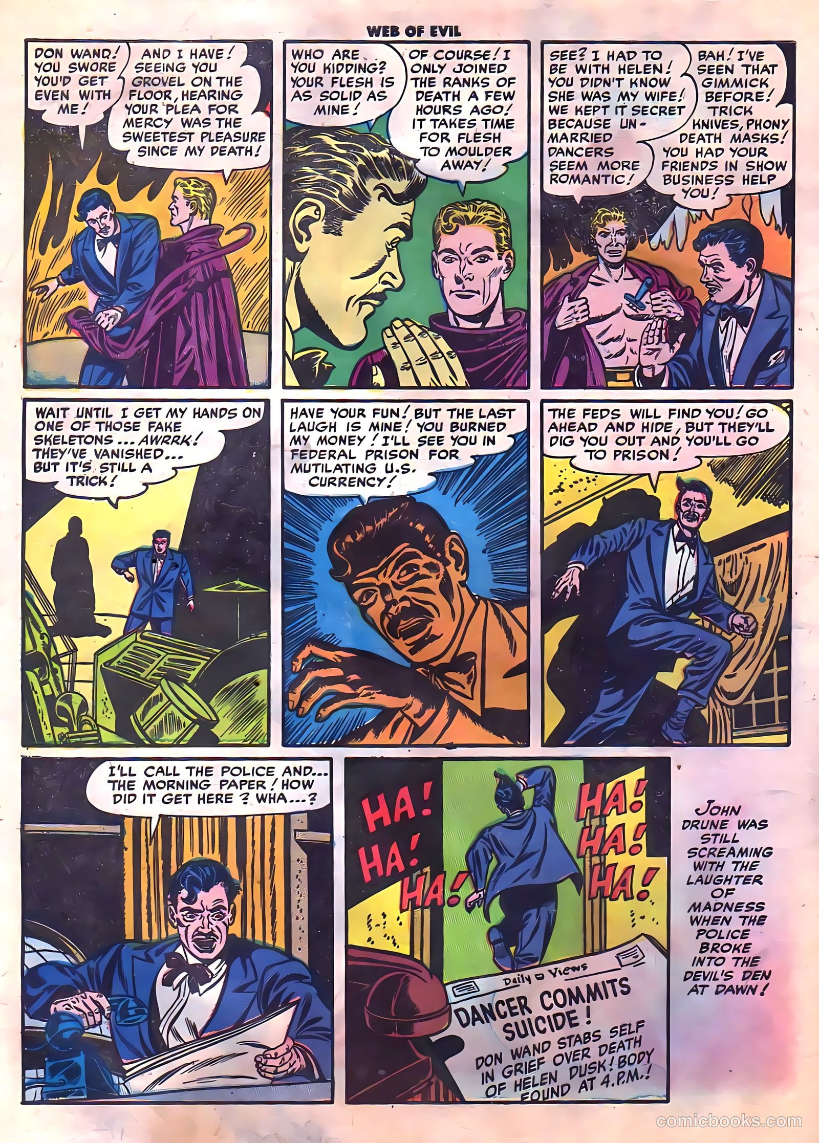 Web of Evil #4 — page 32 of 36