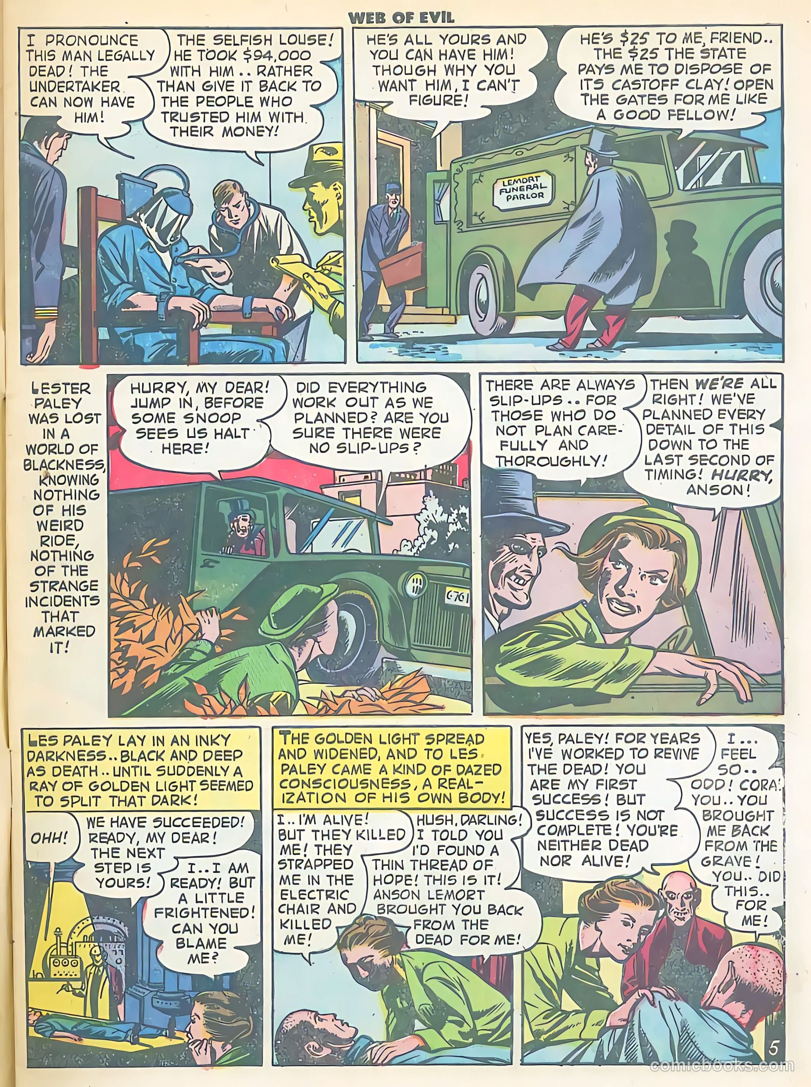 Web of Evil #5 — page 7 of 36