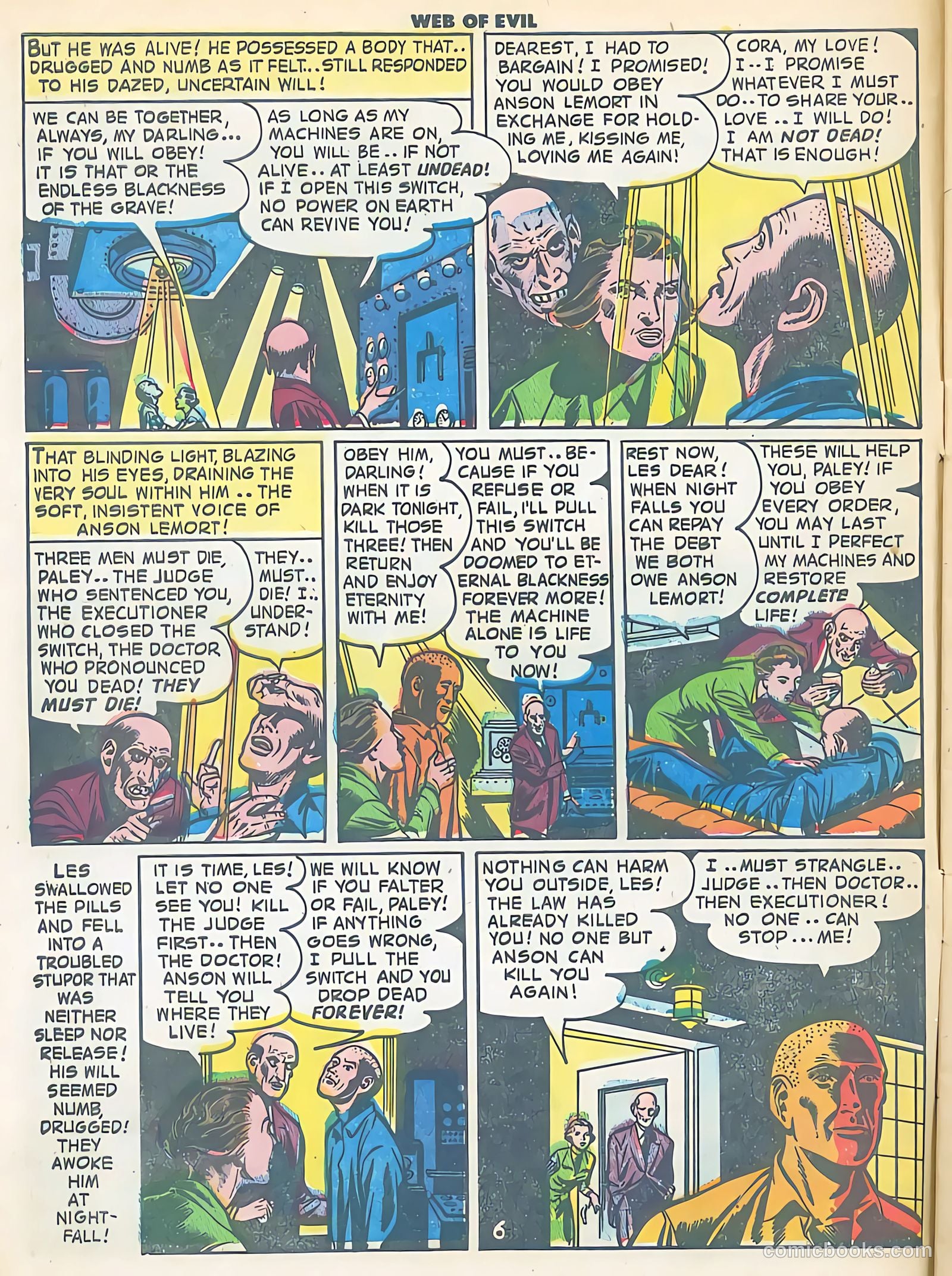 Web of Evil #5 — page 8 of 36