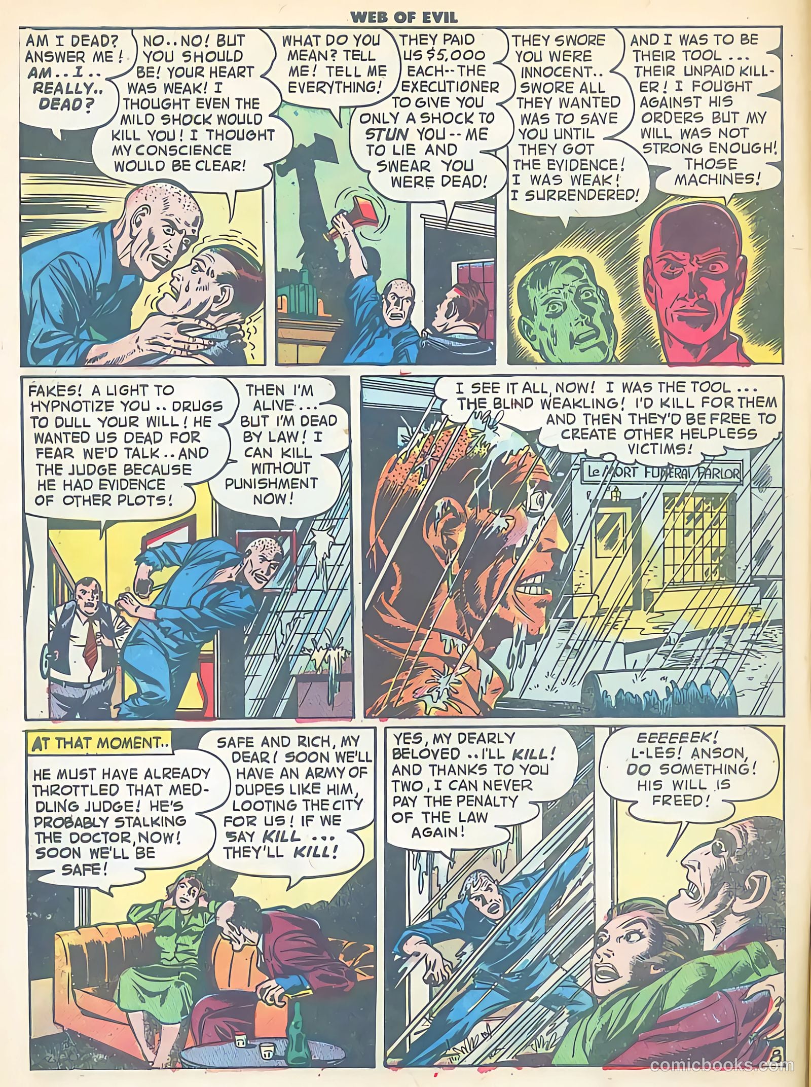 Web of Evil #5 — page 10 of 36