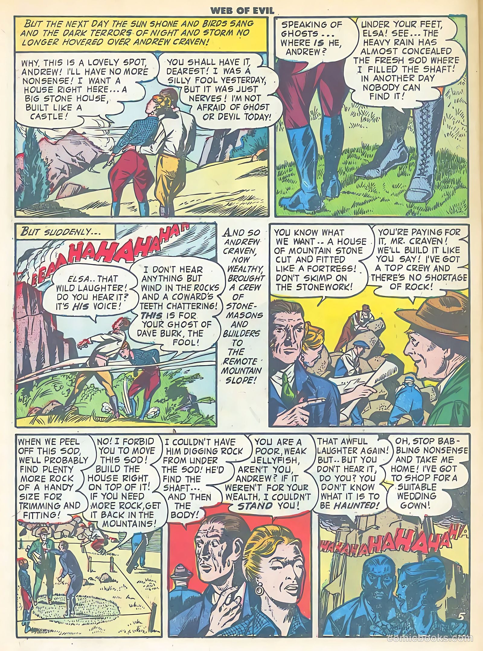 Web of Evil #5 — page 22 of 36