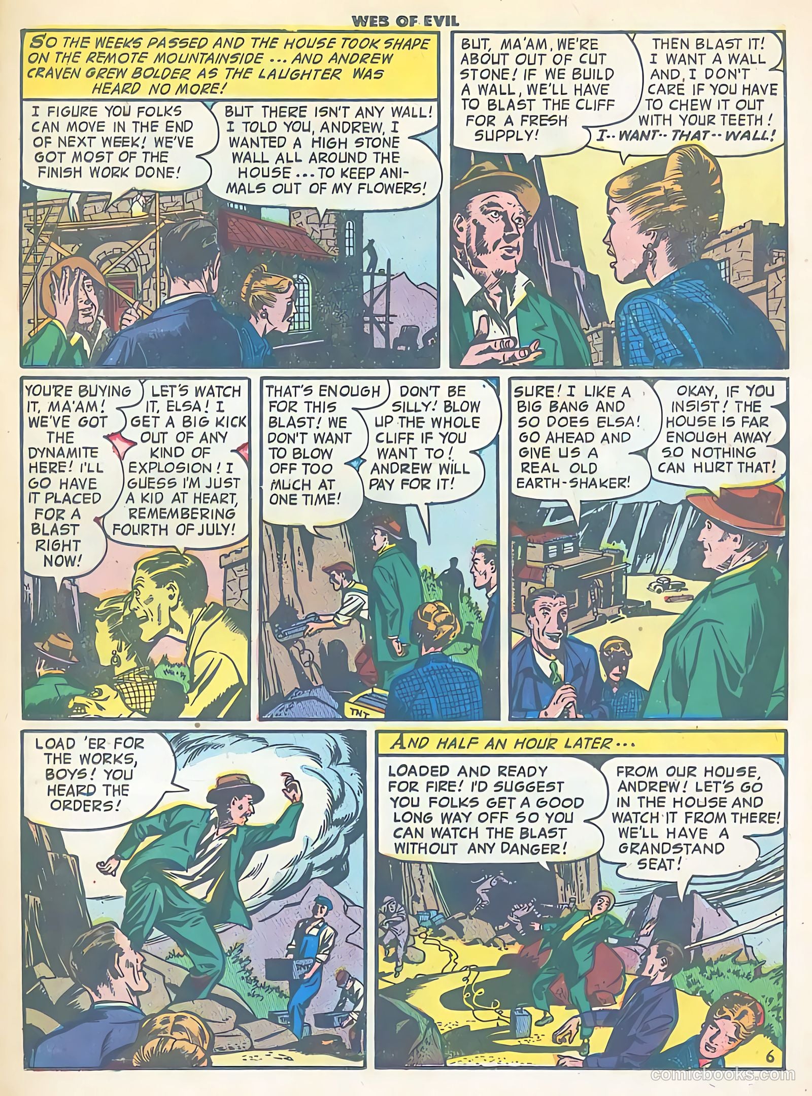 Web of Evil #5 — page 23 of 36