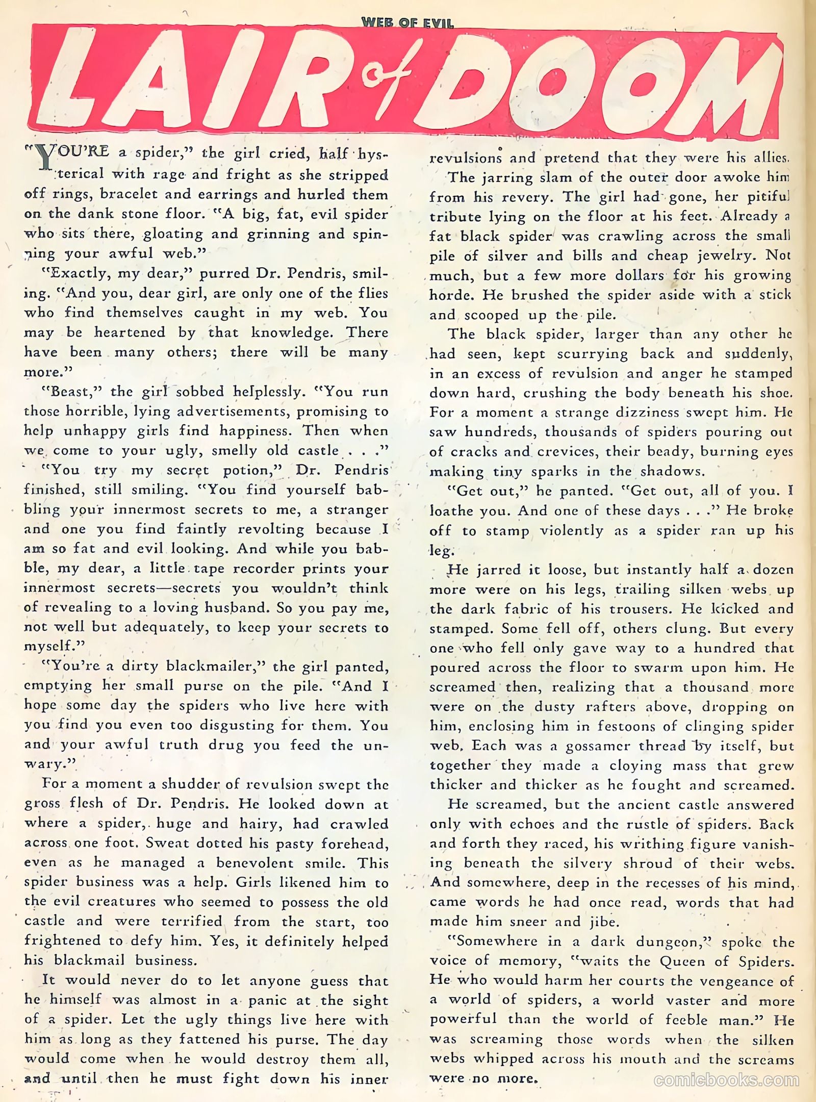 Web of Evil #5 — page 26 of 36