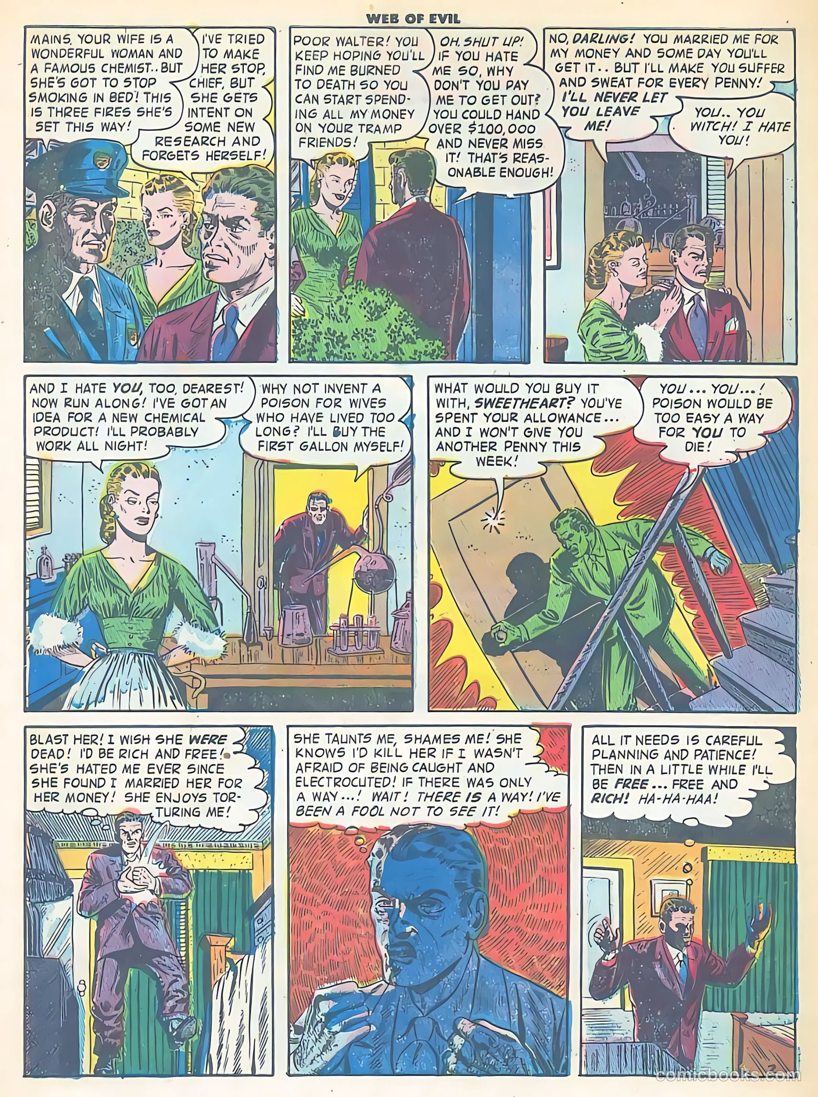 Web of Evil #5 — page 28 of 36
