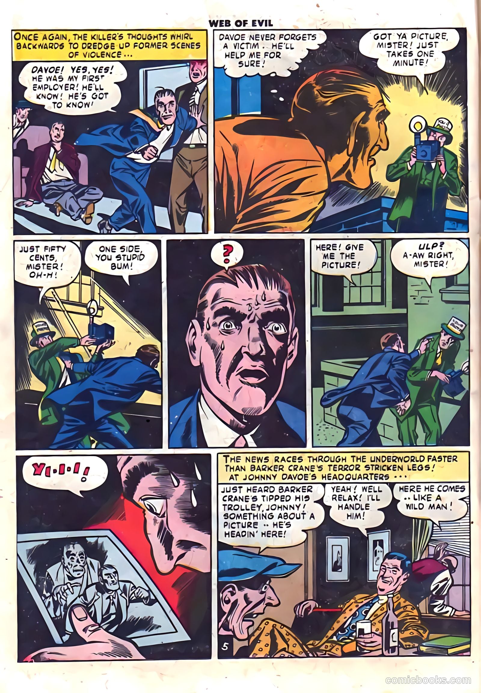 Web of Evil #6 — page 22 of 36