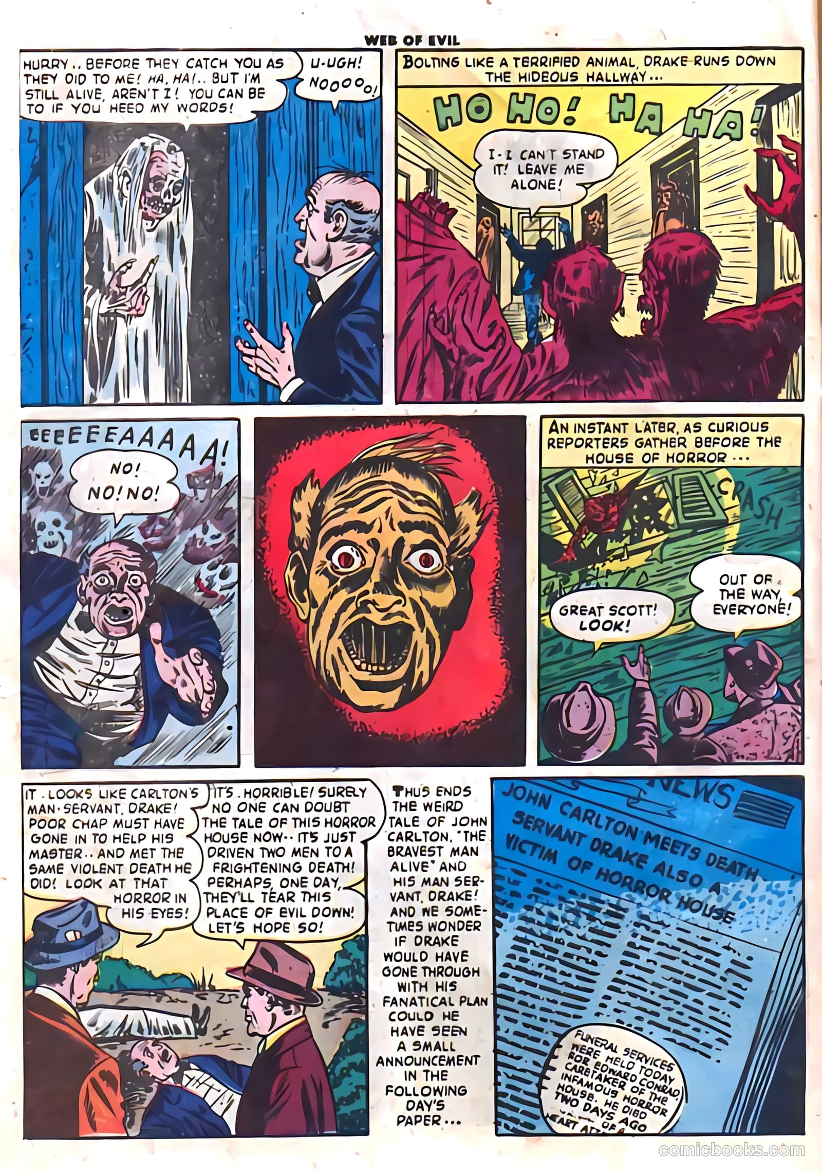 Web of Evil #6 — page 32 of 36