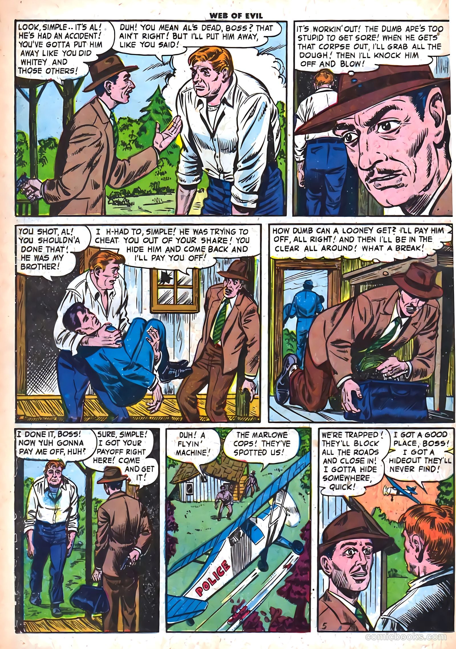 Web of Evil #7 — page 16 of 36