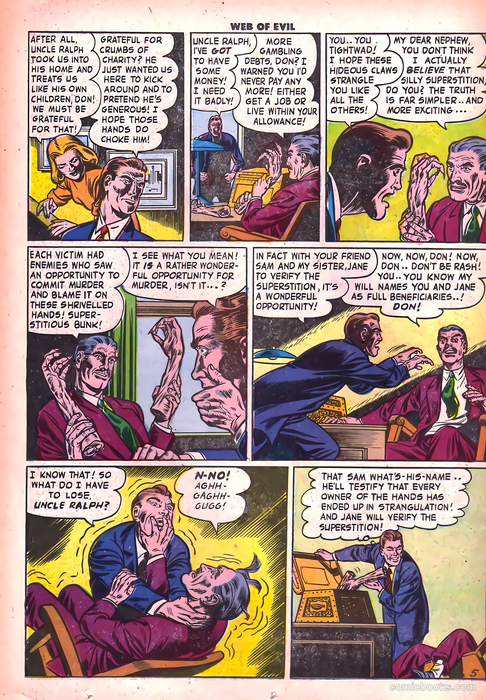 Web of Evil #7 — page 22 of 36
