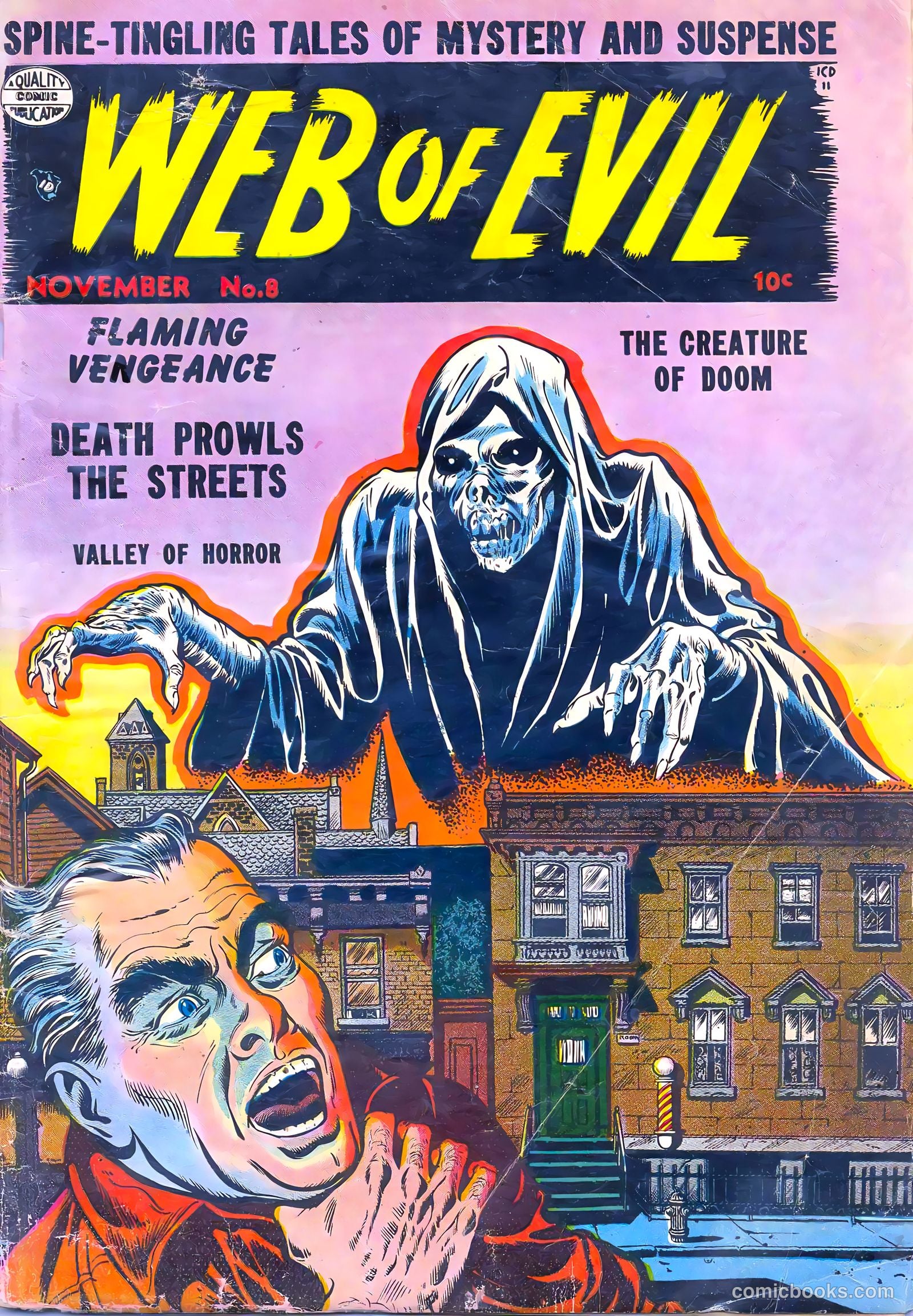 Web of Evil #8 — page 1 of 36