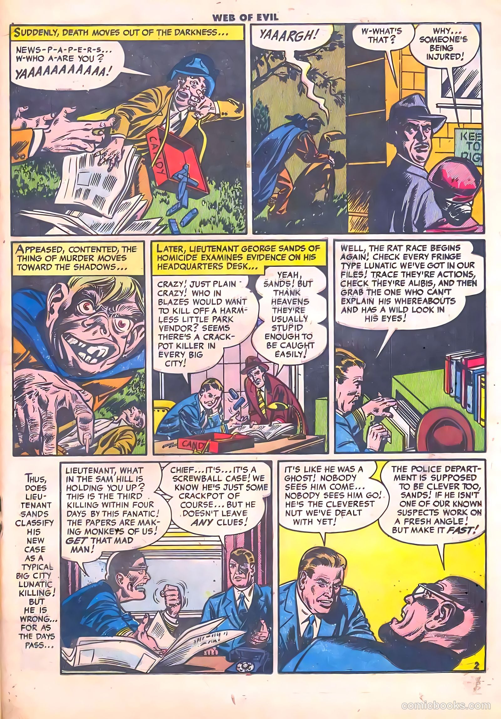 Web of Evil #8 — page 19 of 36