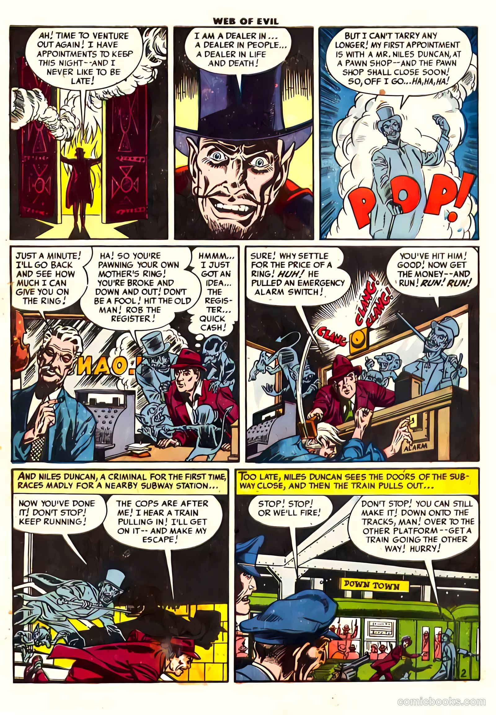 Web of Evil #9 — page 4 of 36