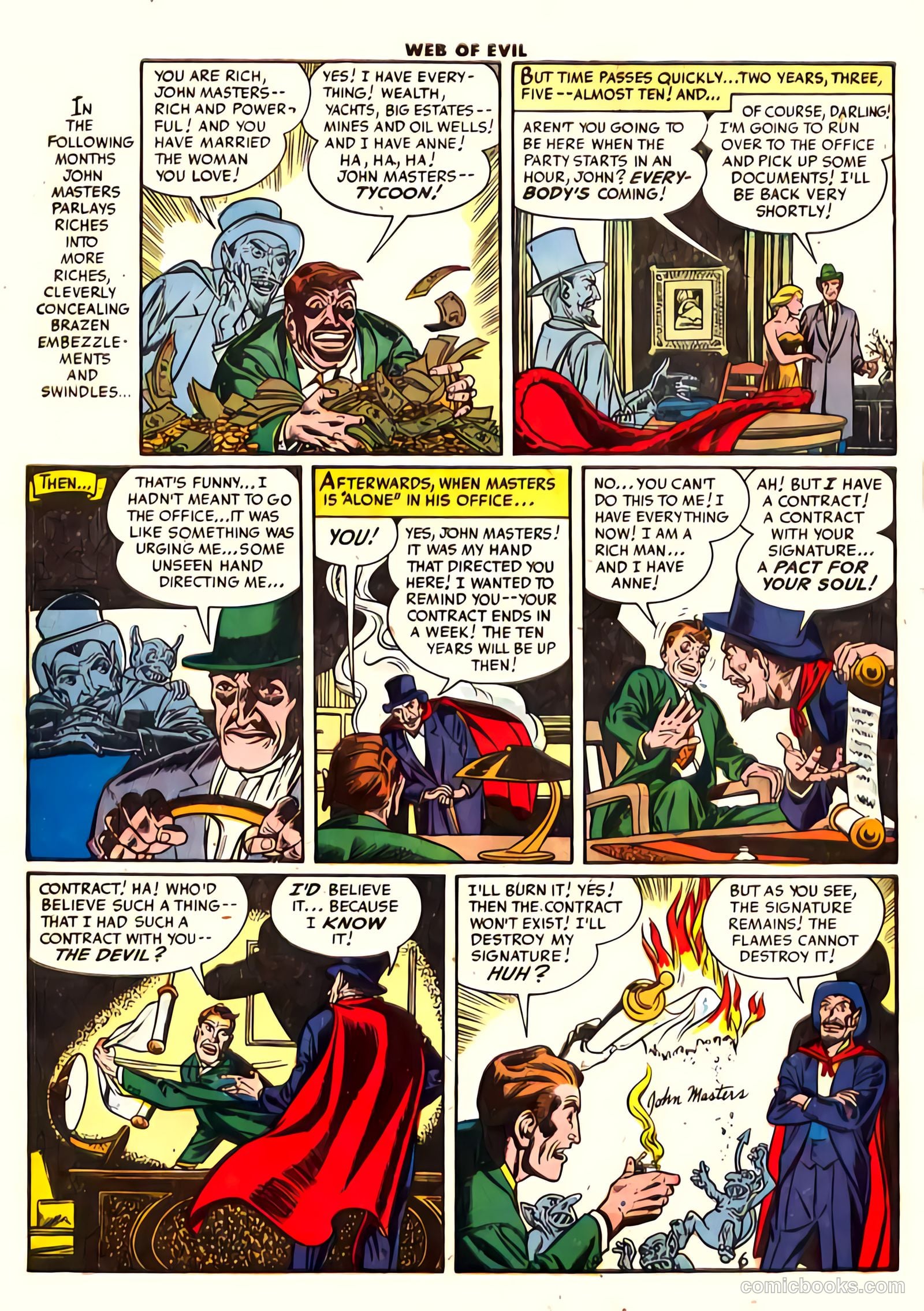 Web of Evil #9 — page 8 of 36