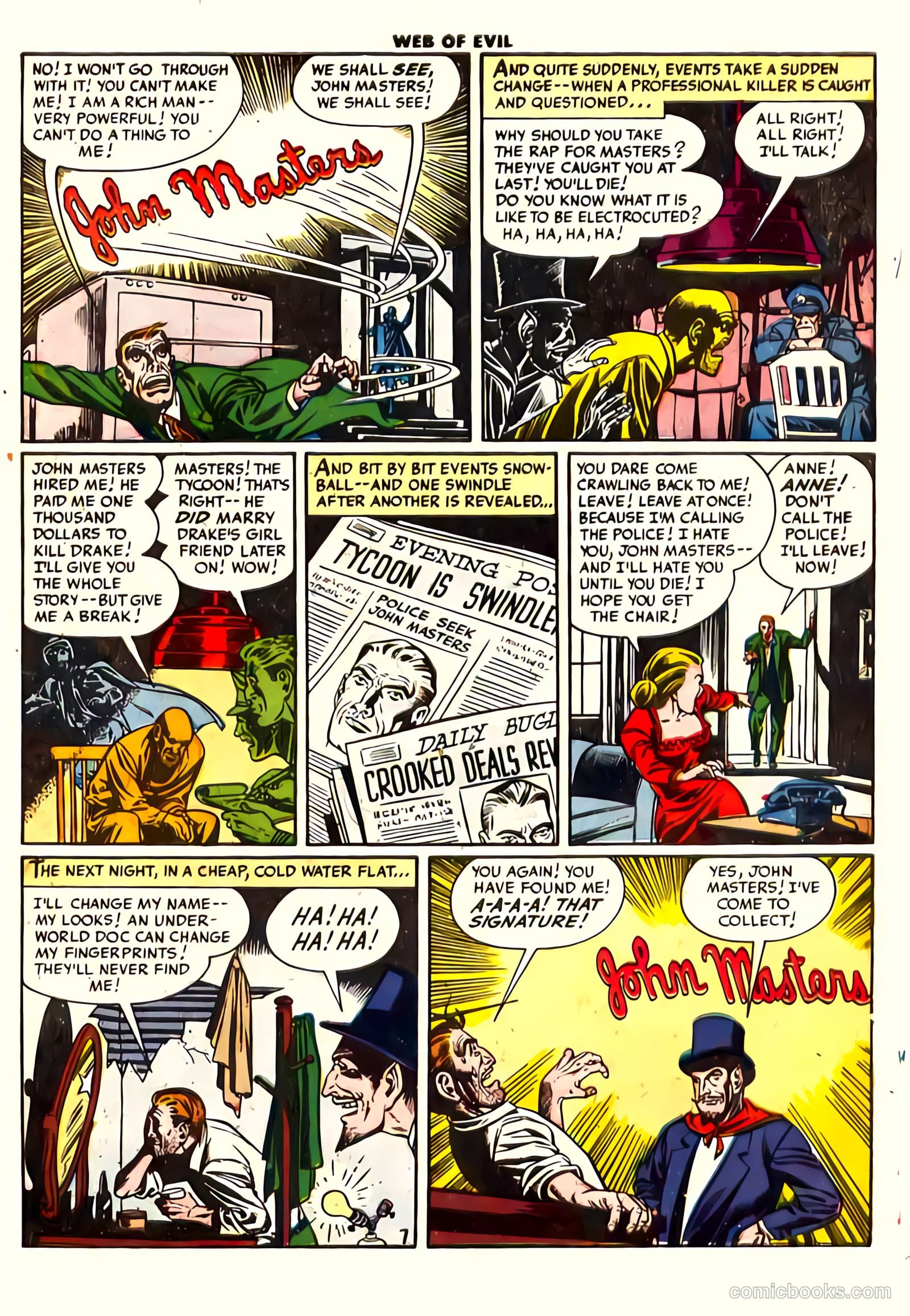 Web of Evil #9 — page 9 of 36