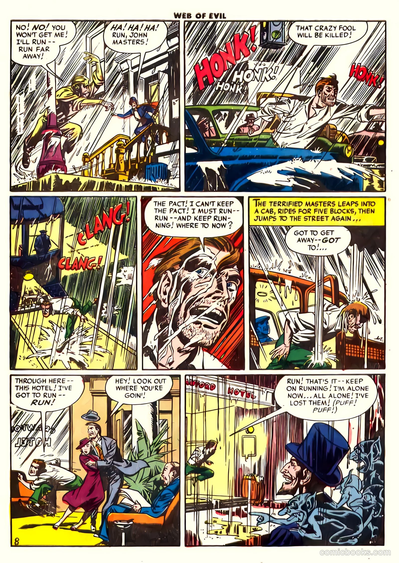 Web of Evil #9 — page 10 of 36