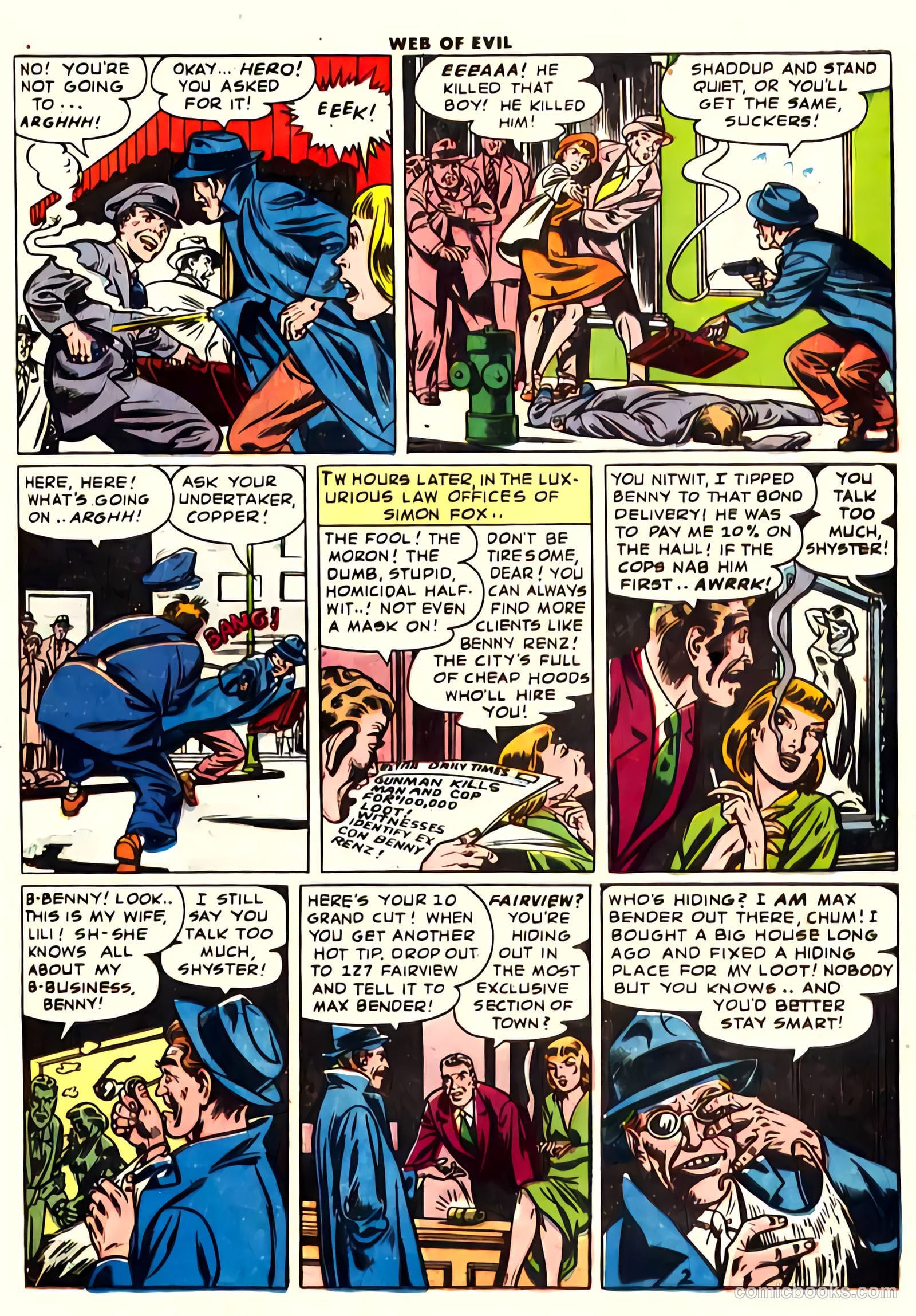 Web of Evil #9 — page 19 of 36