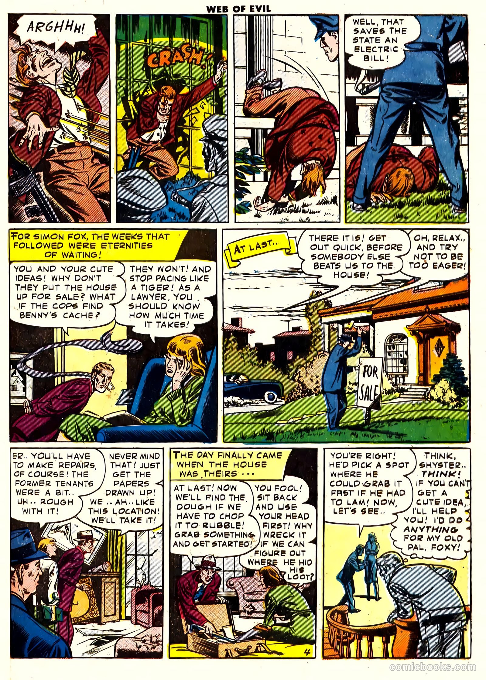 Web of Evil #9 — page 21 of 36