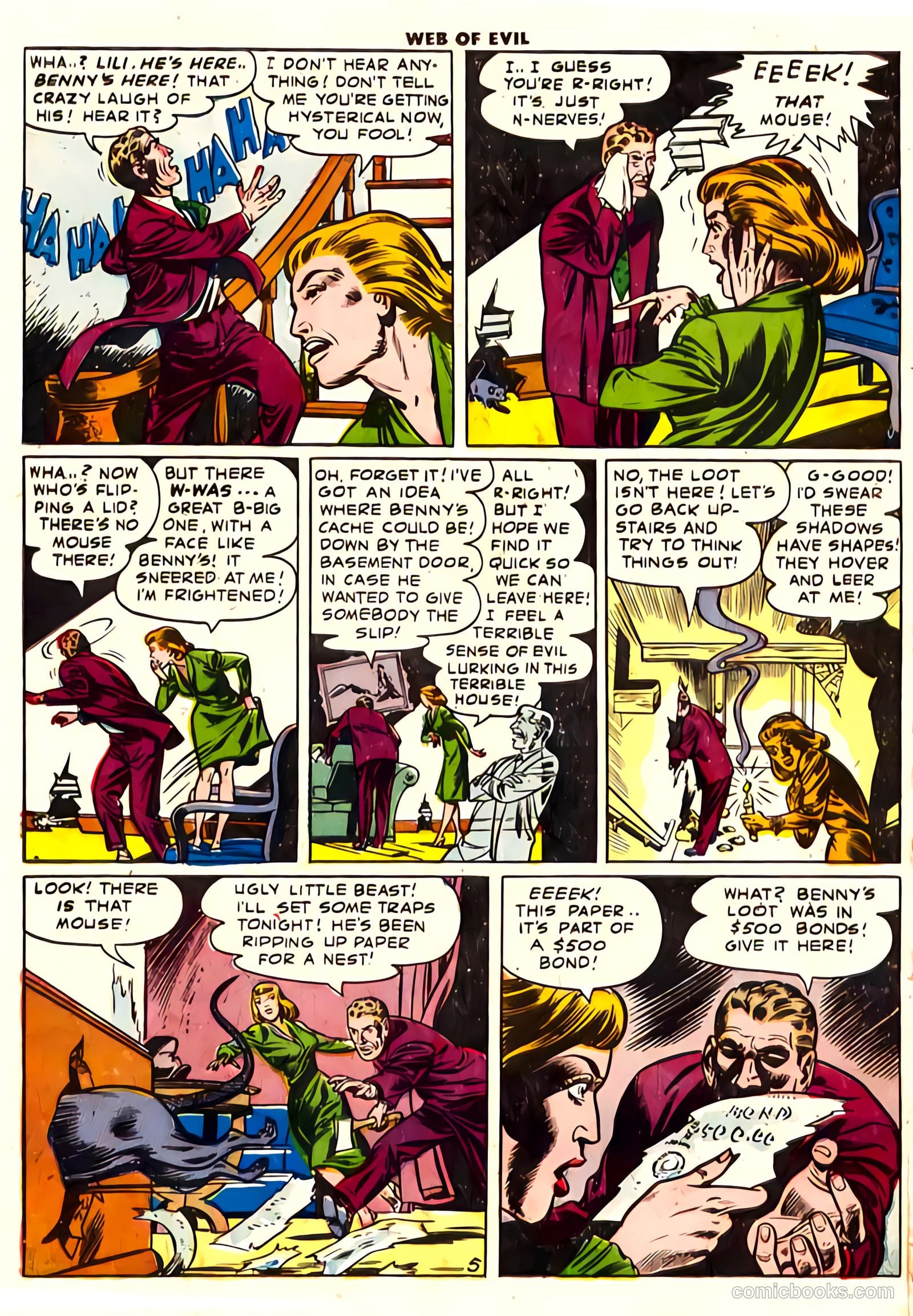 Web of Evil #9 — page 22 of 36