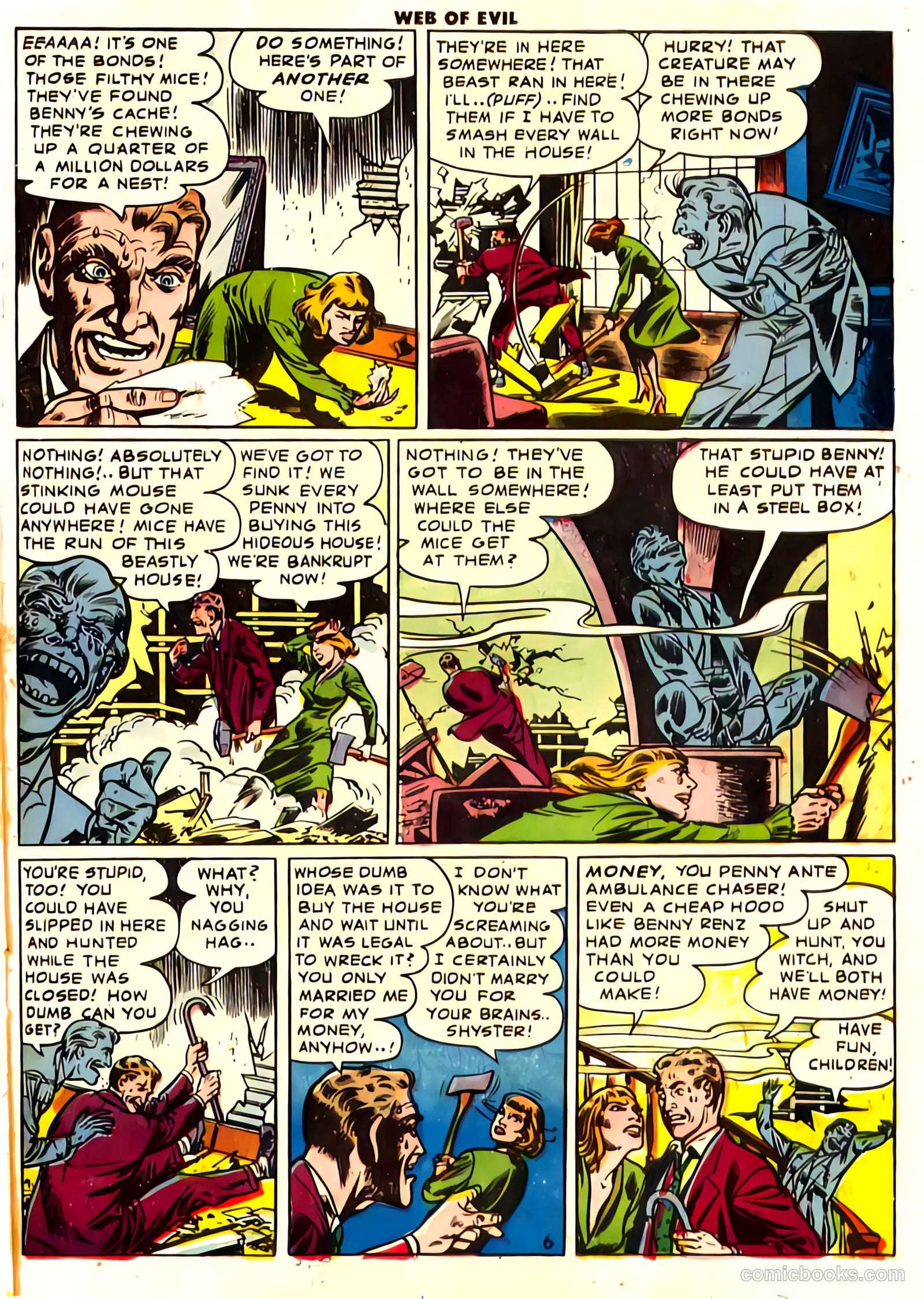 Web of Evil #9 — page 23 of 36