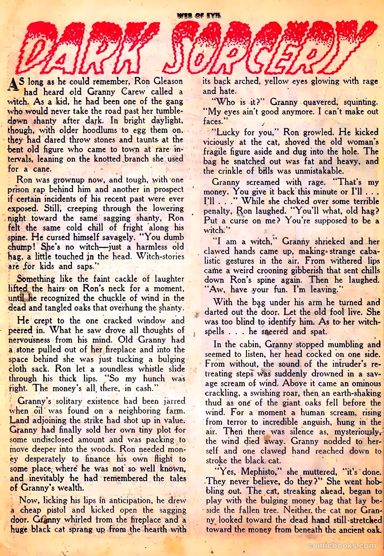 Web of Evil #9 — page 26 of 36