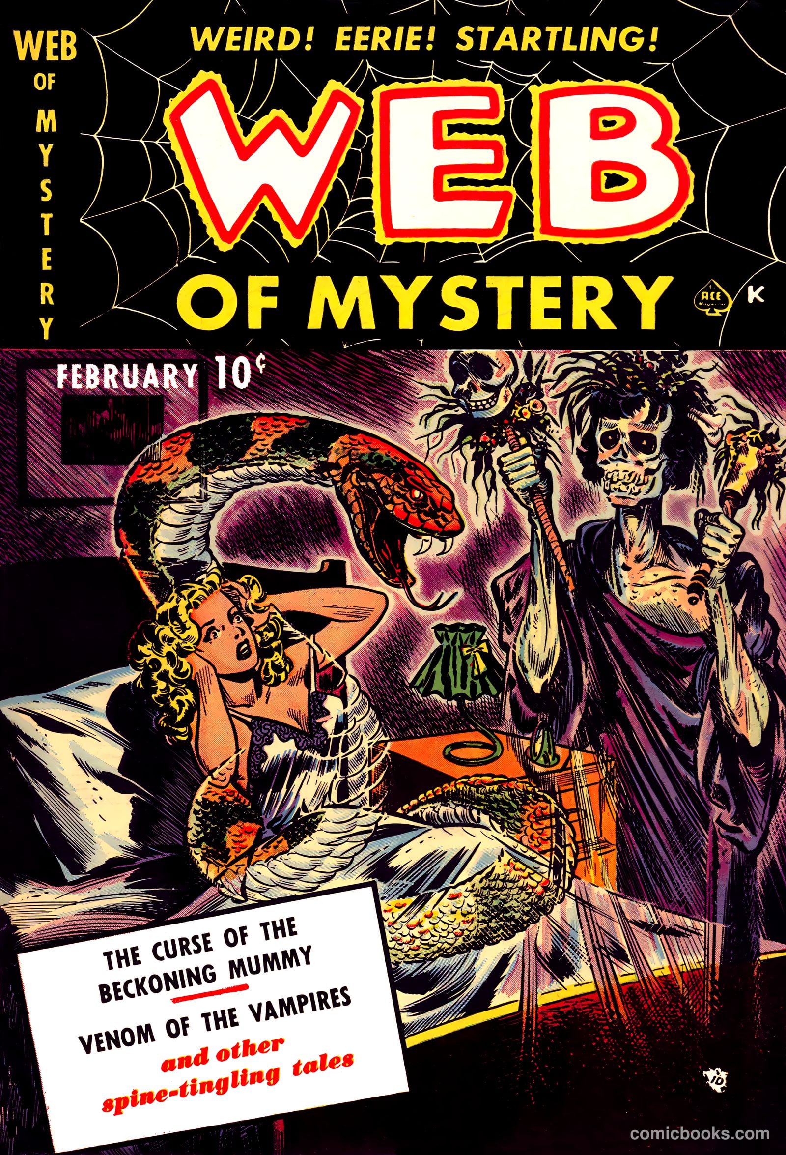 Web of Mystery #1 — page 1 of 36