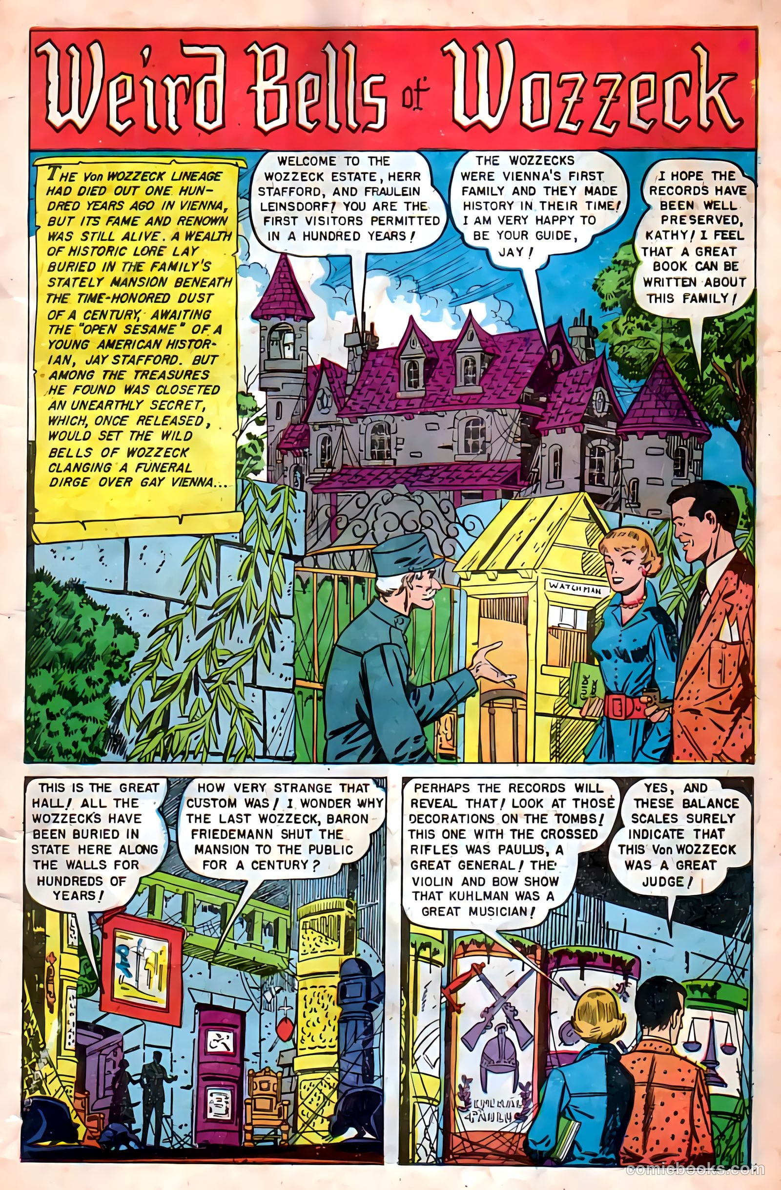 Web of Mystery #10 — page 3 of 36