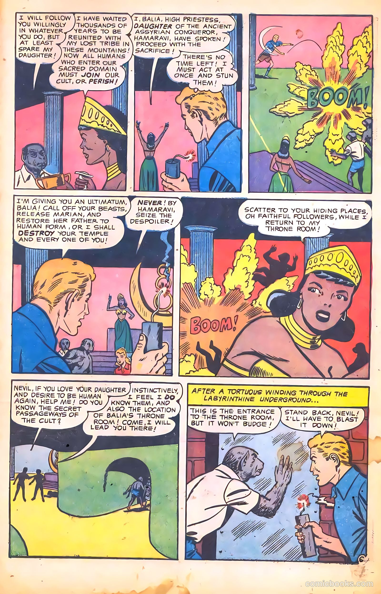 Web of Mystery #10 — page 33 of 36