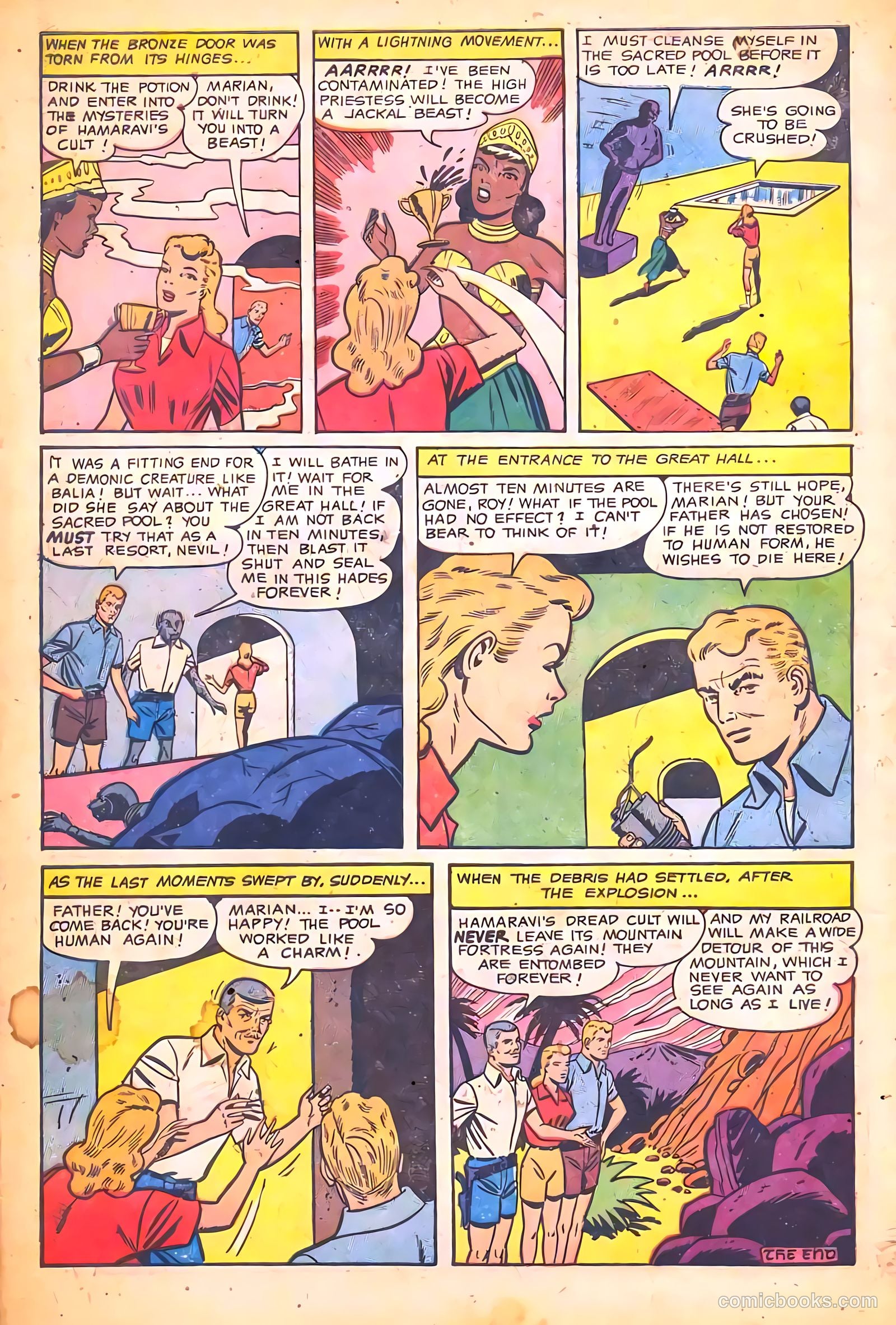 Web of Mystery #10 — page 34 of 36