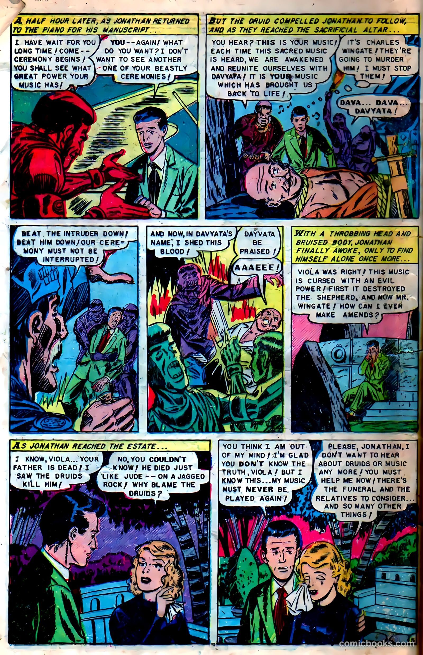 Web of Mystery #11 — page 32 of 36