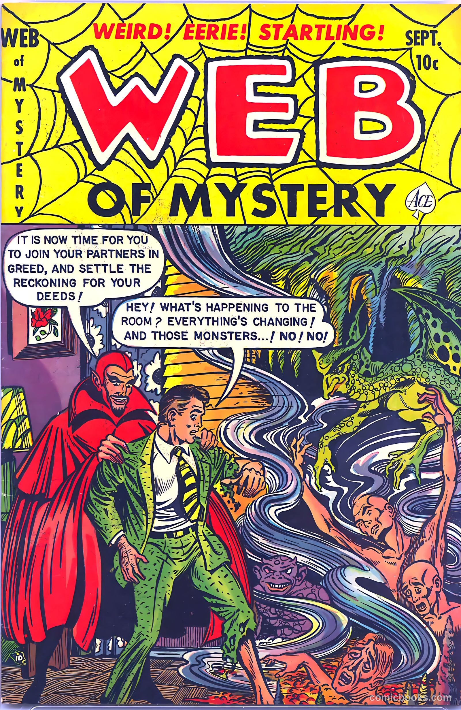 Web of Mystery #13 — page 1 of 30