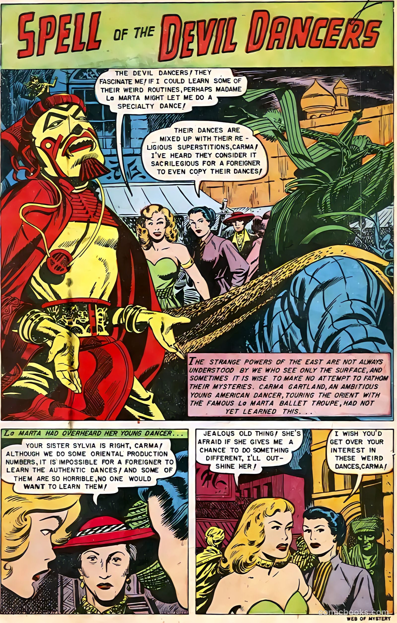 Web of Mystery #13 — page 2 of 30