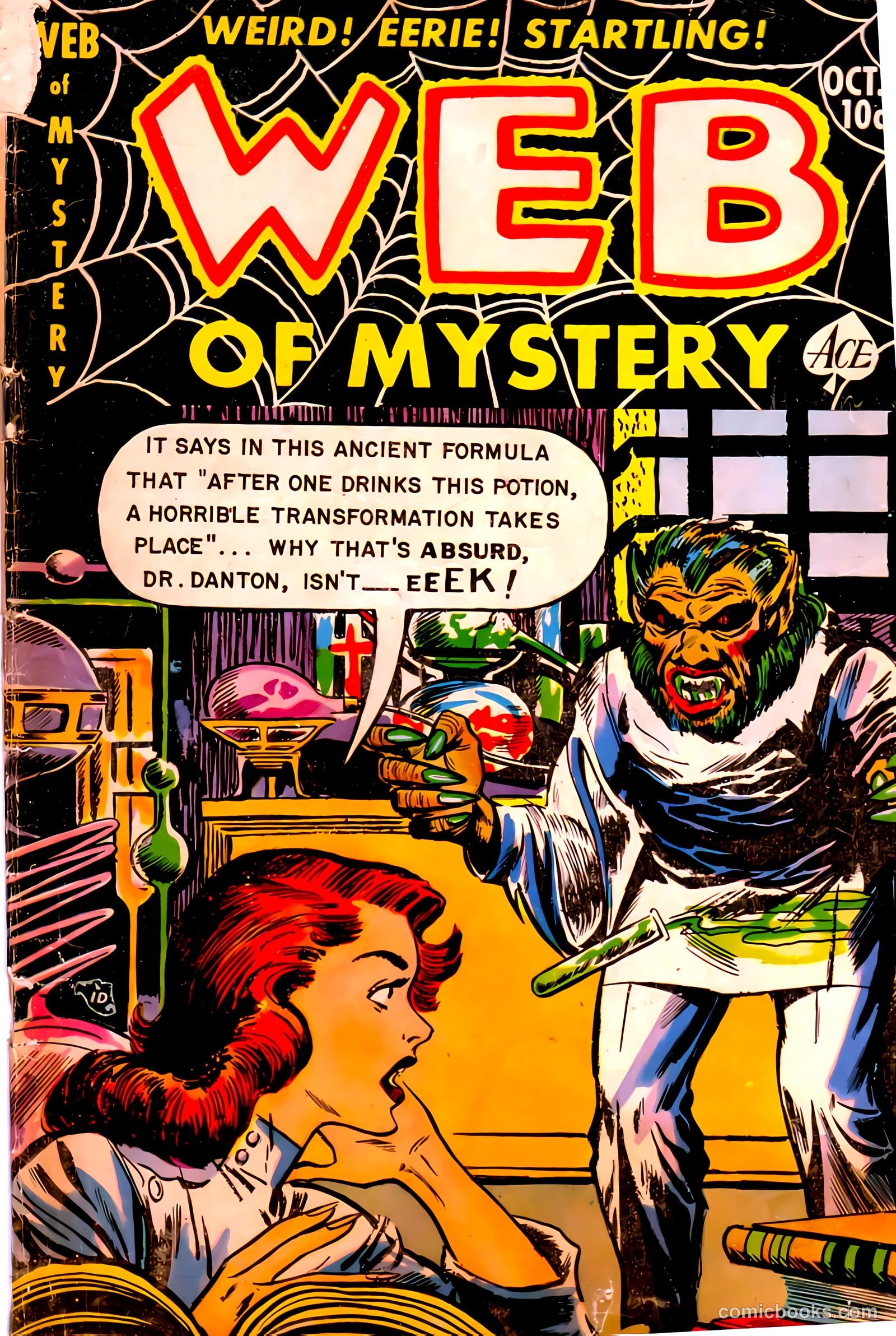 Web of Mystery #14 — page 1 of 36