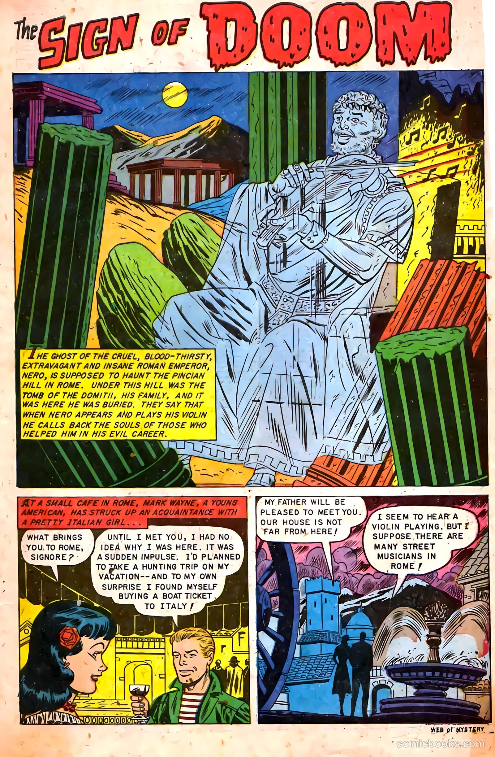Web of Mystery #14 — page 3 of 36