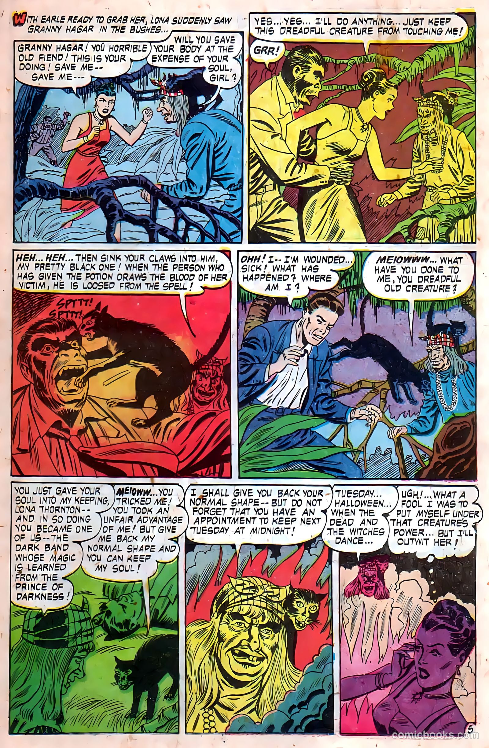 Web of Mystery #14 — page 23 of 36