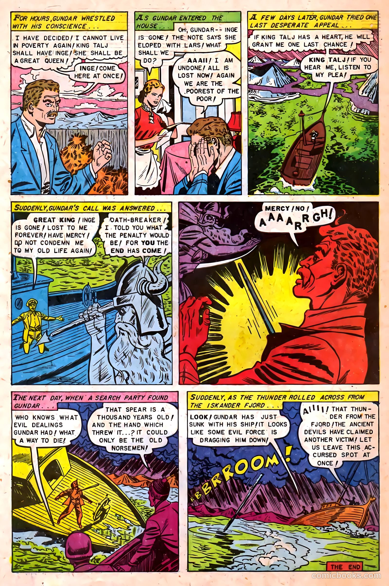 Web of Mystery #14 — page 34 of 36