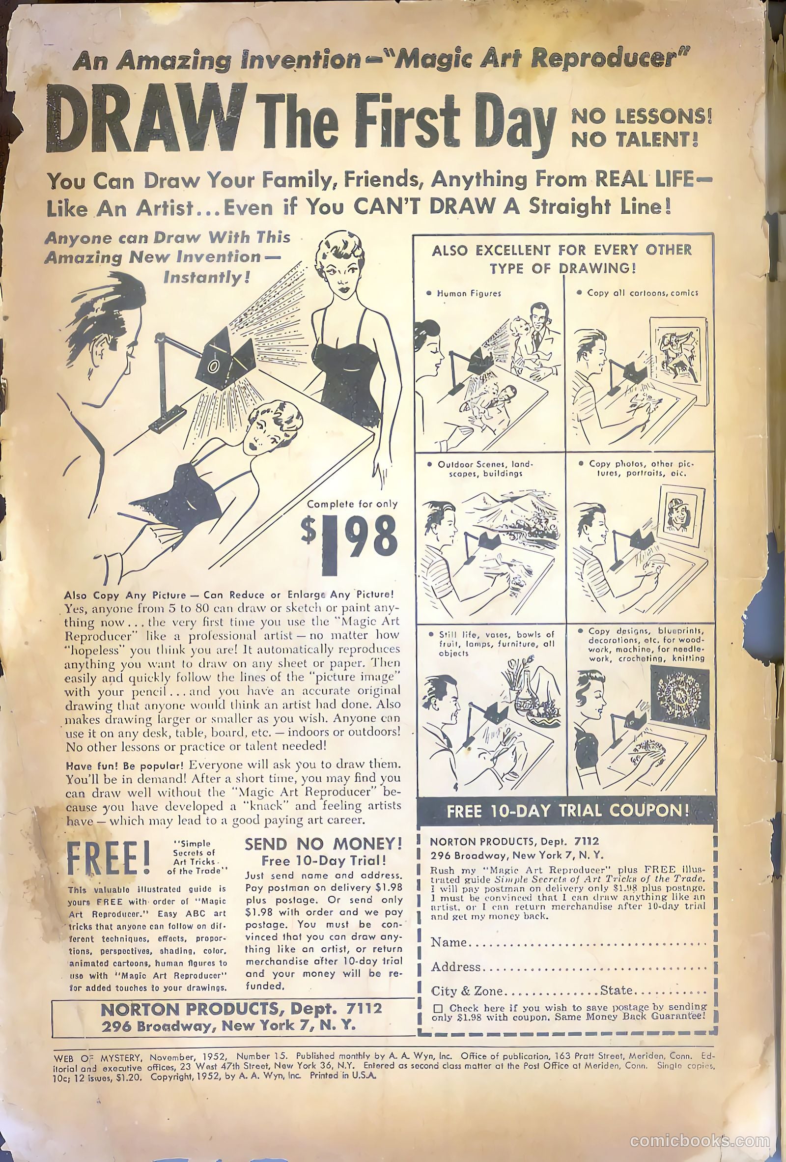 Web of Mystery #15 — page 3 of 37